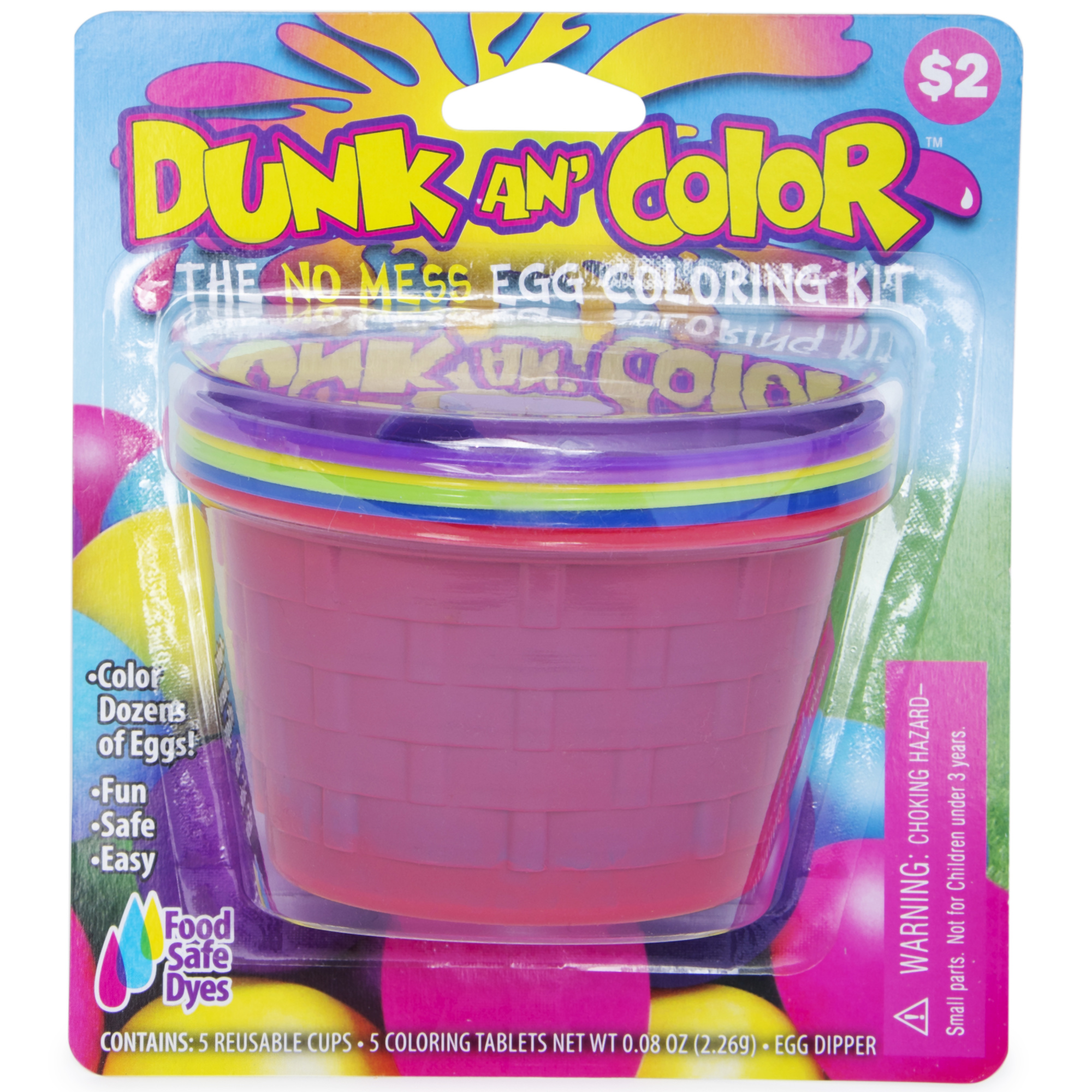 Dunk An' Color No Mess Egg Coloring Kit