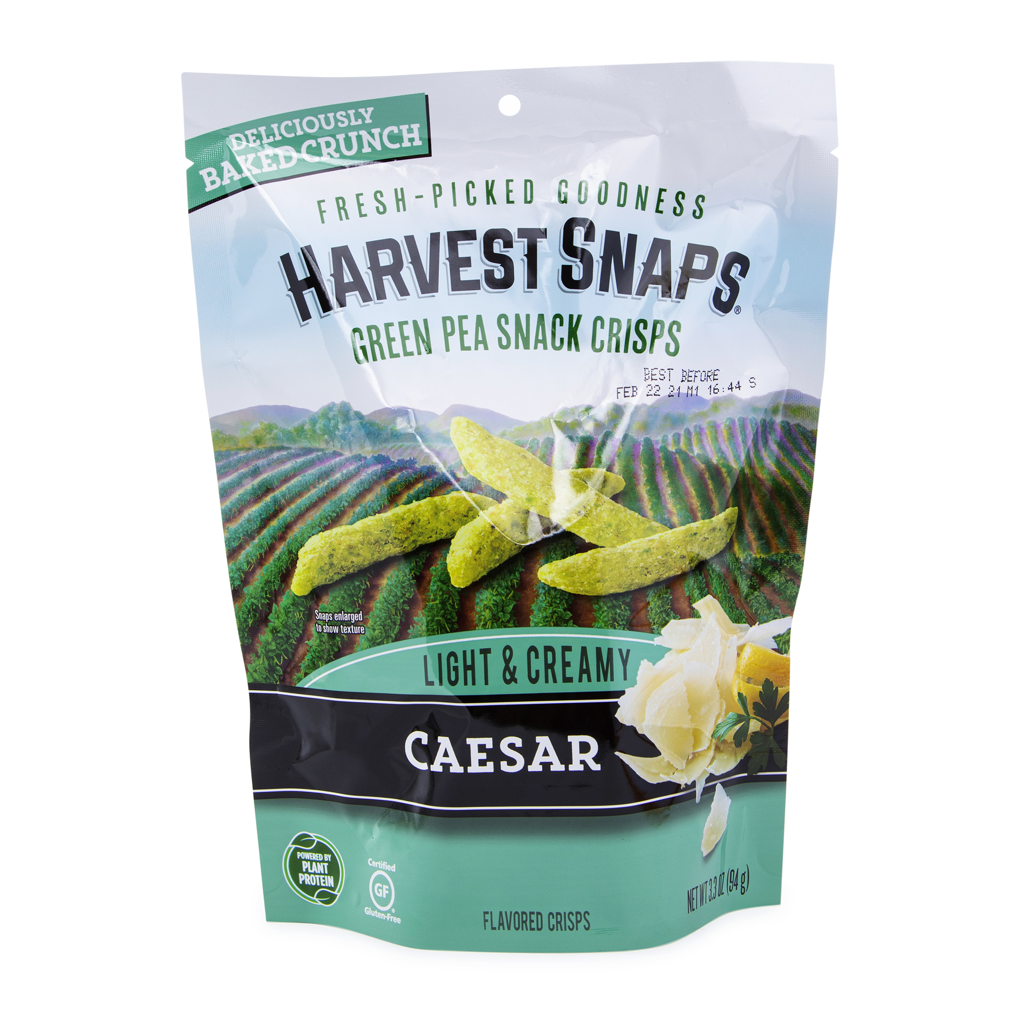 Harvest Snaps® Caesar Green Pea Snack Crisps 3oz