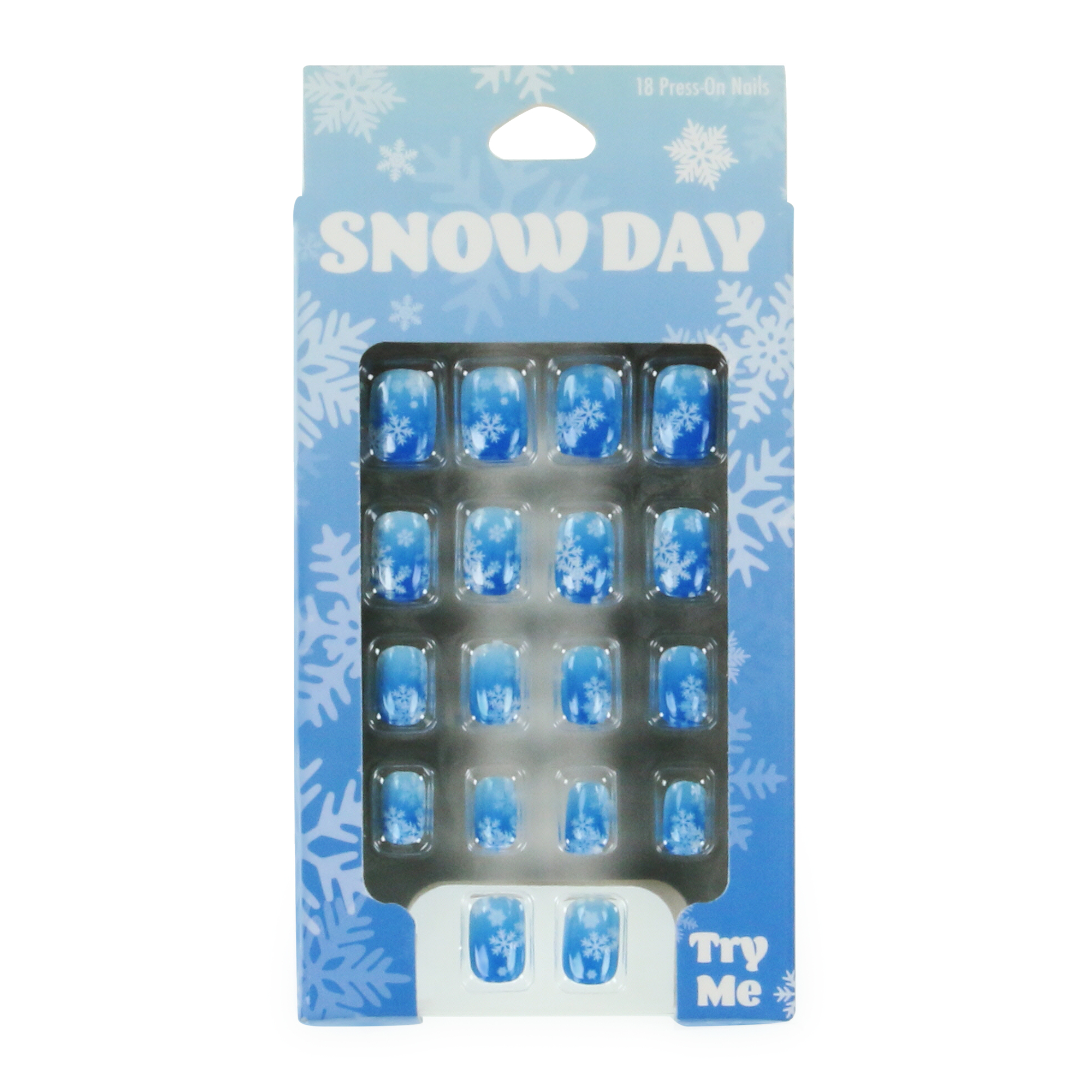 Snow Day Press-On Nails 18-Piece Set