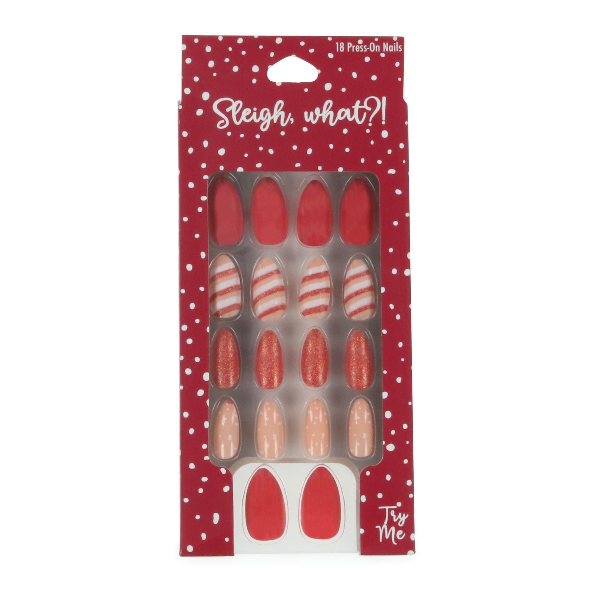 Sleigh What Press-On Nails 18-Piece Set