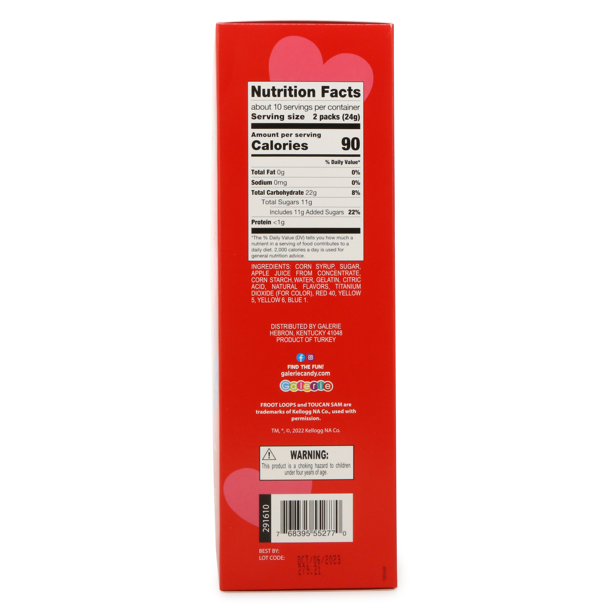 Froot Loops® Gummies Valentine Friendship Exchange 21-Count