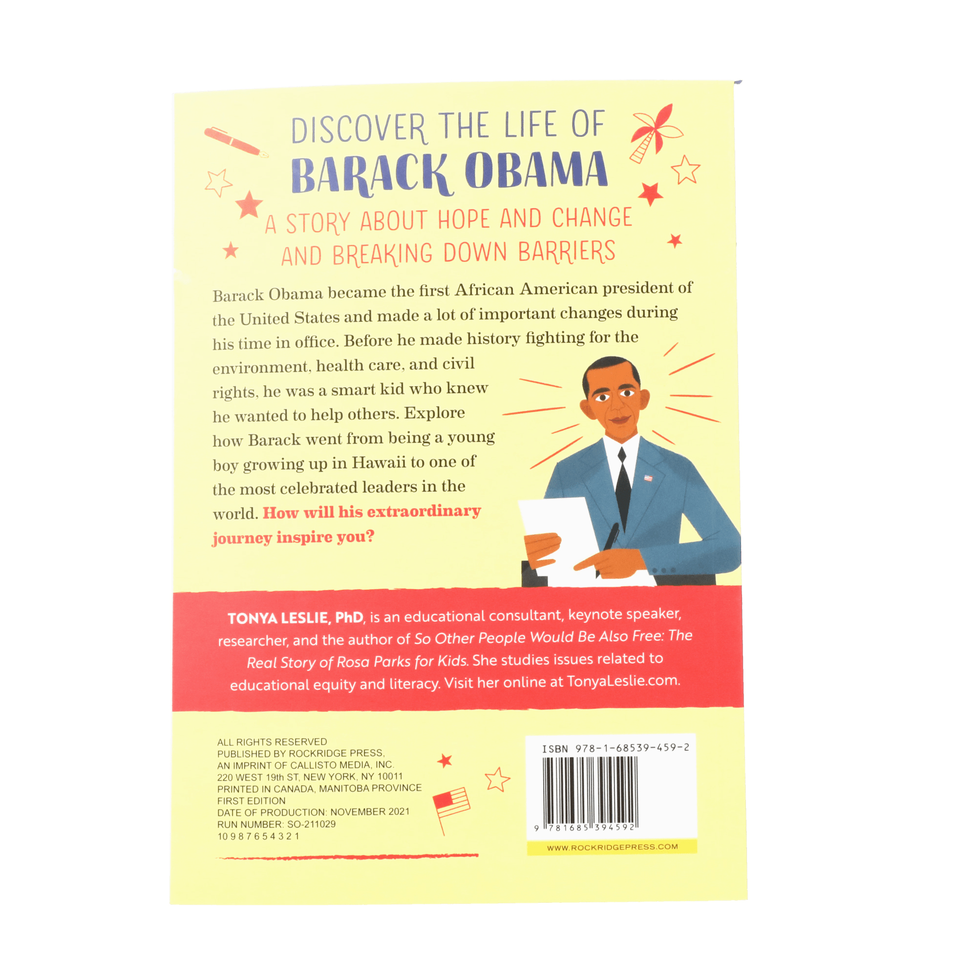 The Story Of Barack Obama: A Biography Book For New Readers