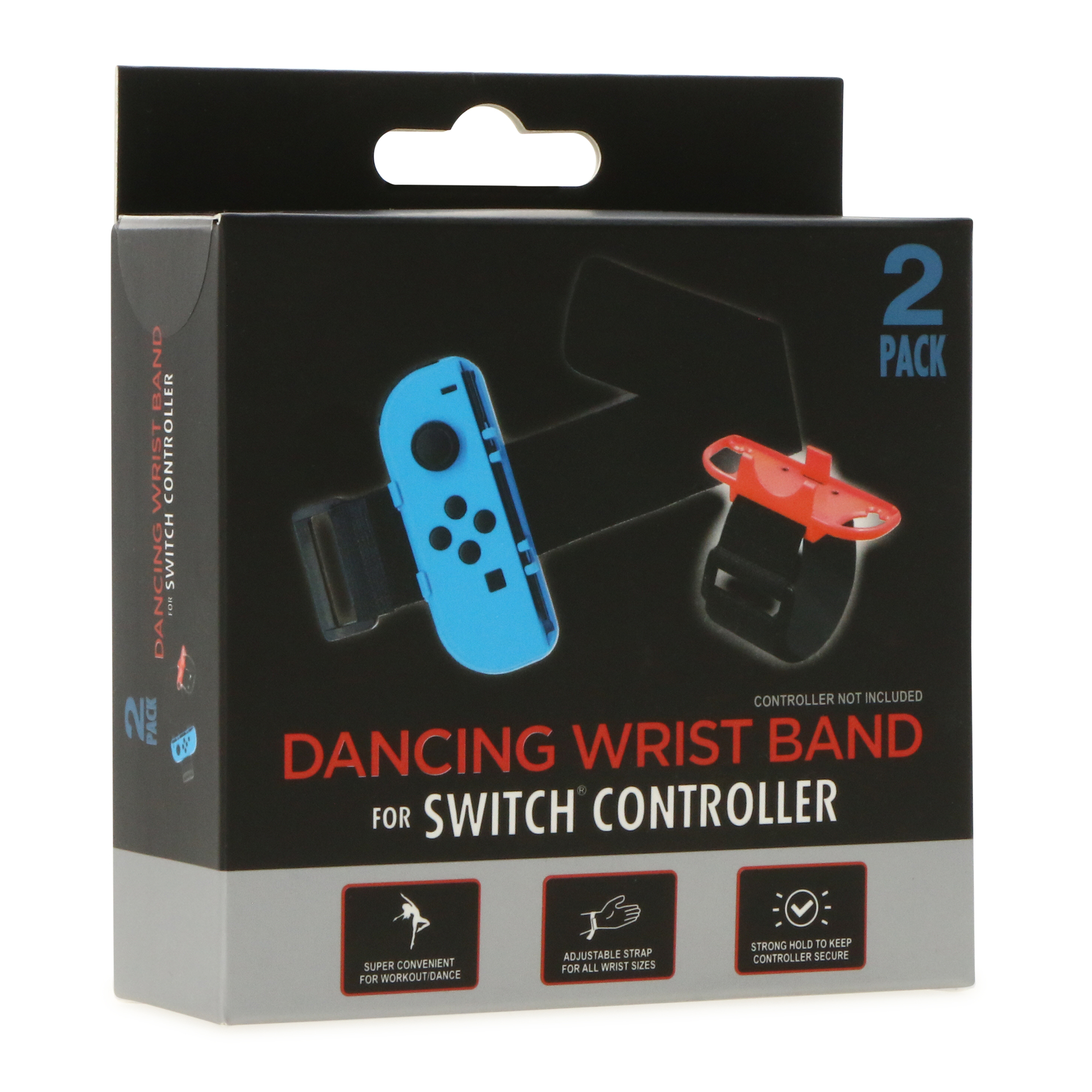 Dancing Wristband For Switch™ Controller 2-Pack