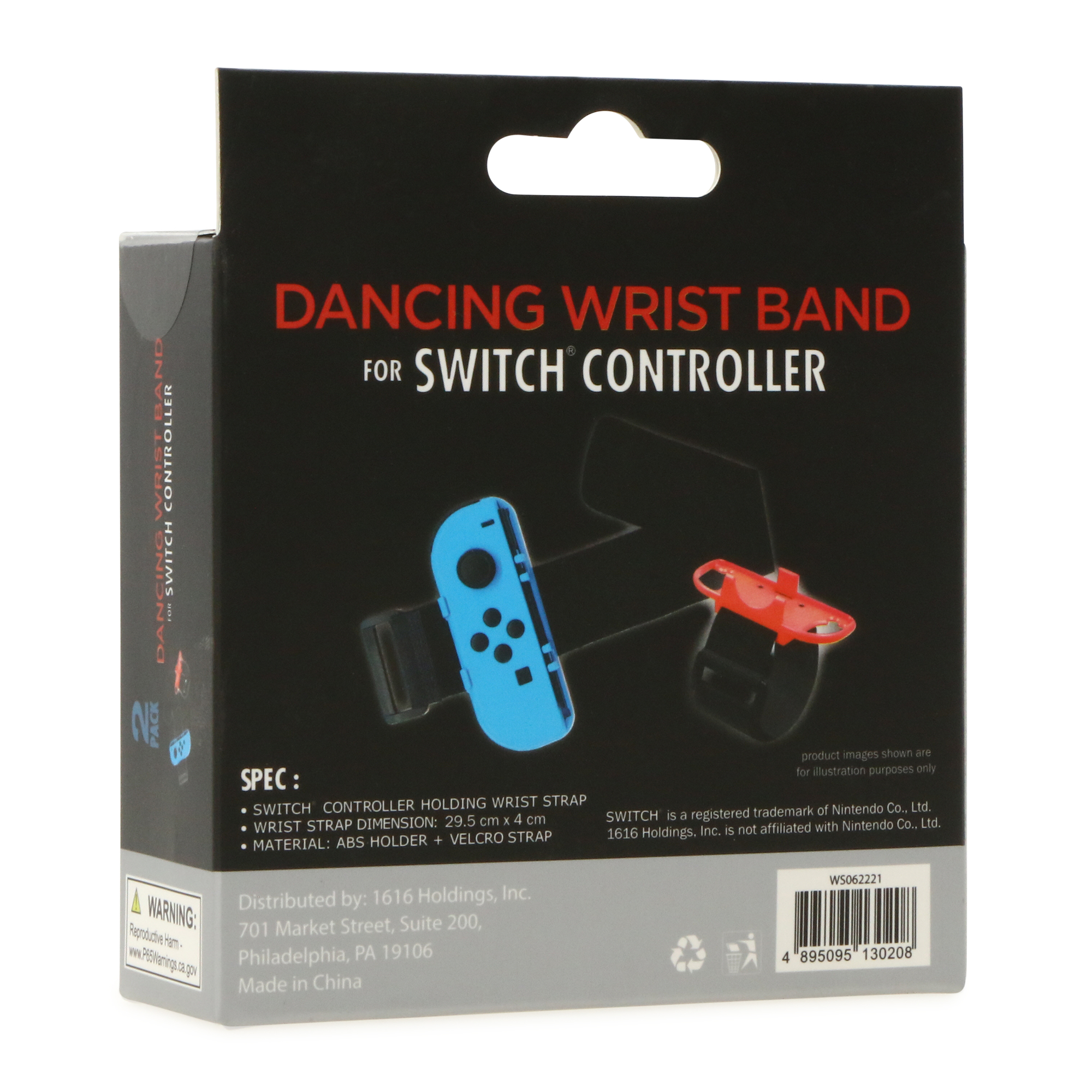 Dancing Wristband For Switch™ Controller 2-Pack