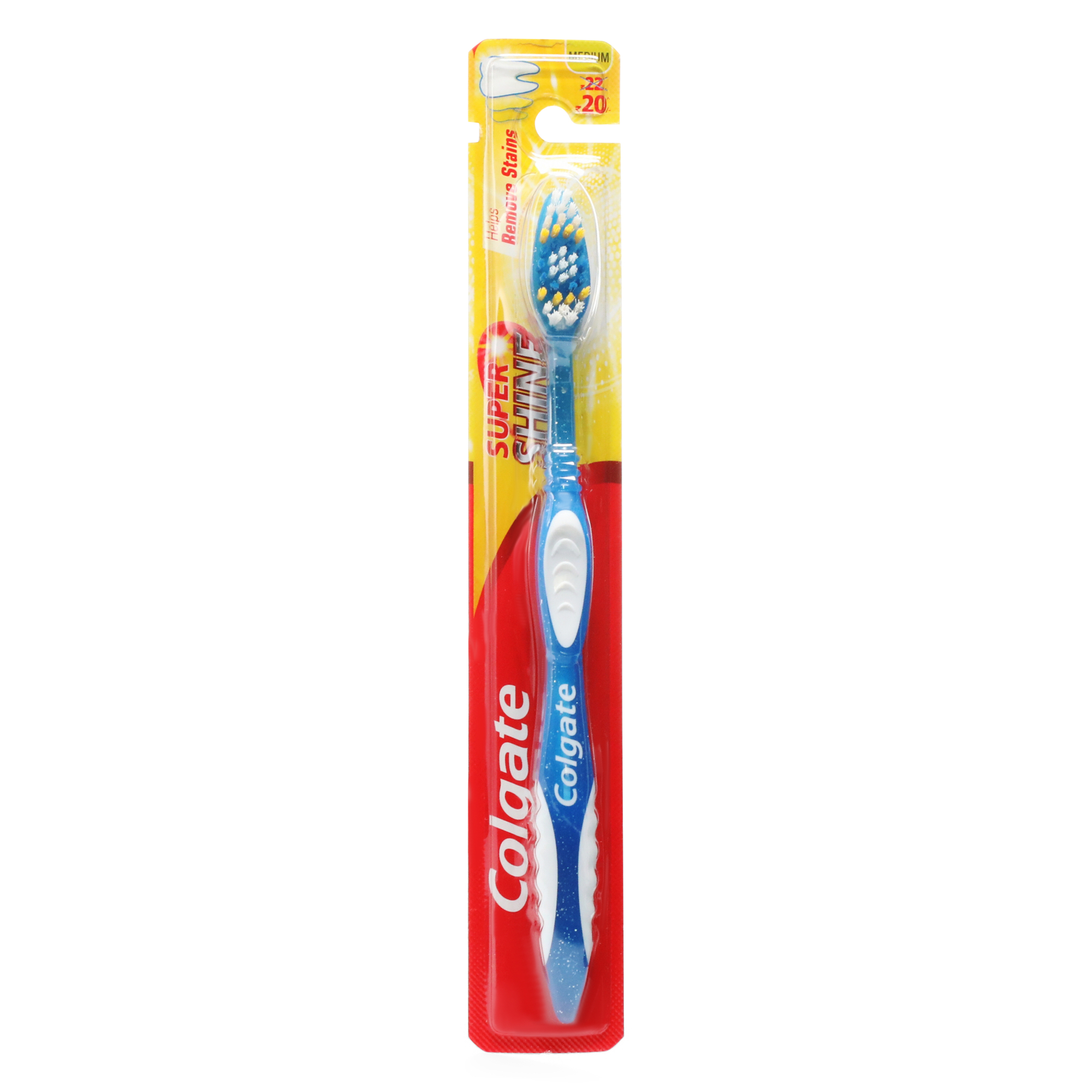 Colgate® Super Shine Toothbrush, Medium Bristle