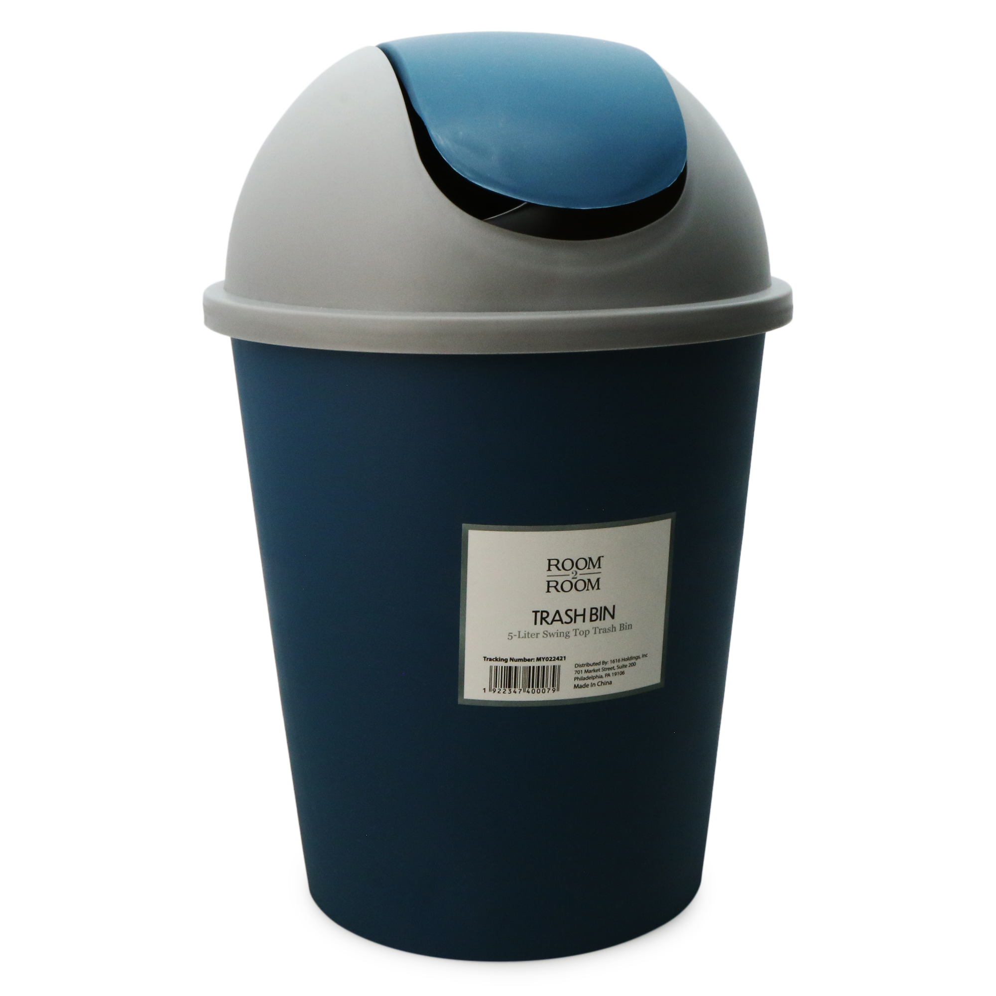 5-Liter Swing Top Trash Bin