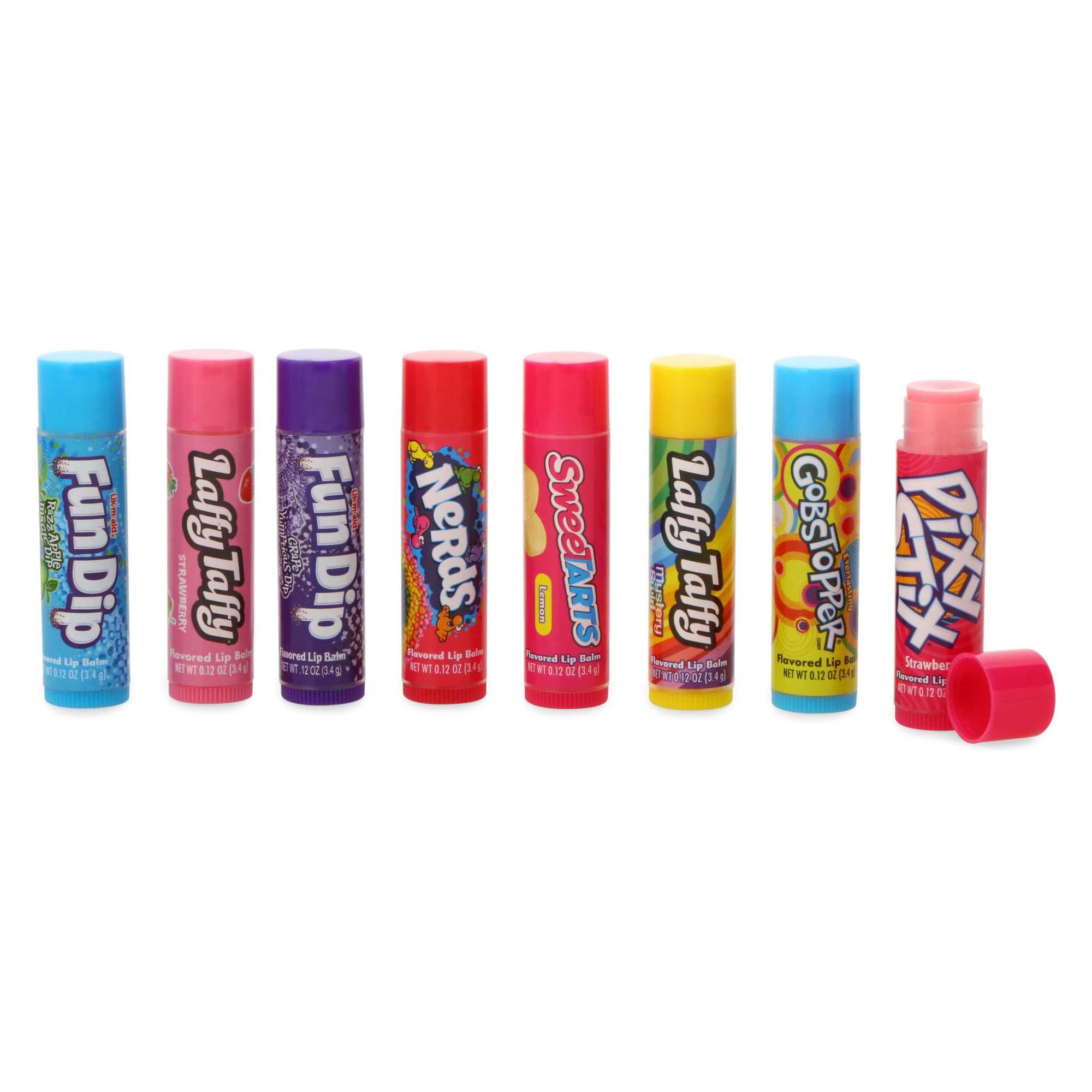 Candy Shop Flavored Lip Balms 8-Count