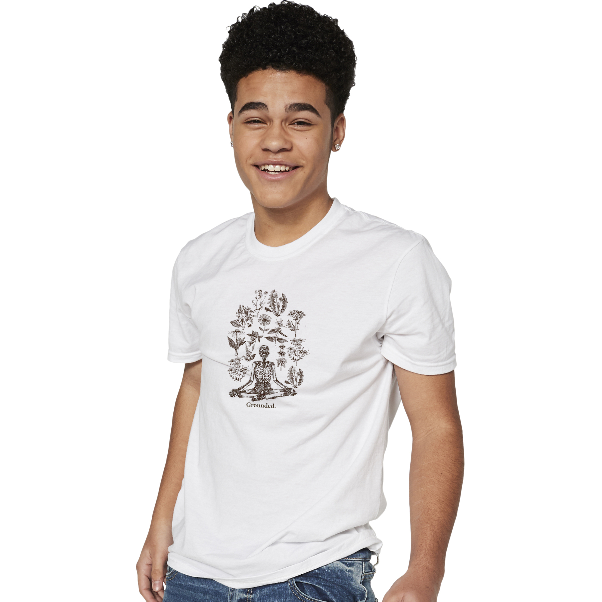 Yoga Skeleton Graphic Tee