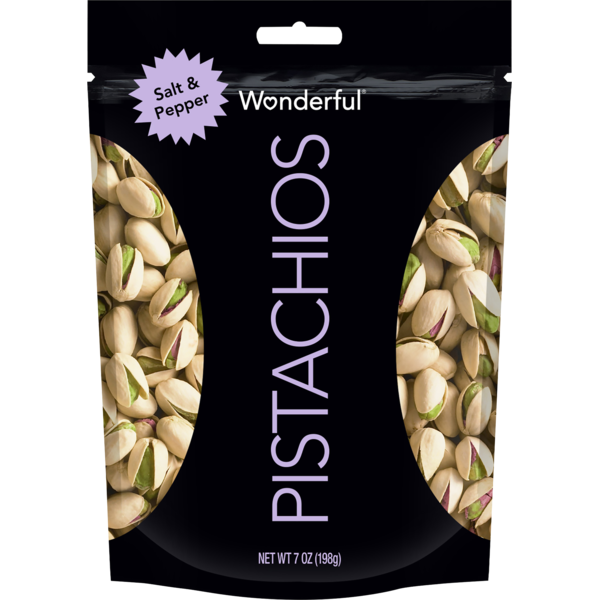 Wonderful® Pistachios Salt & Pepper, in Shell 7oz.