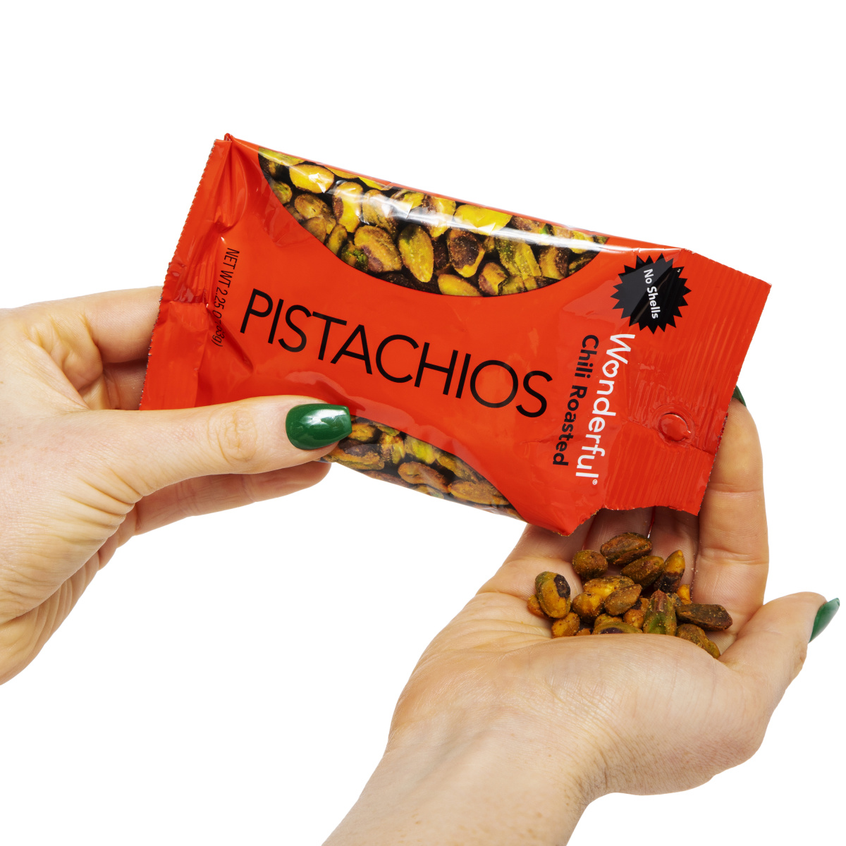 Wonderful™ Chili Roasted Pistachios, No Shells 2.25oz