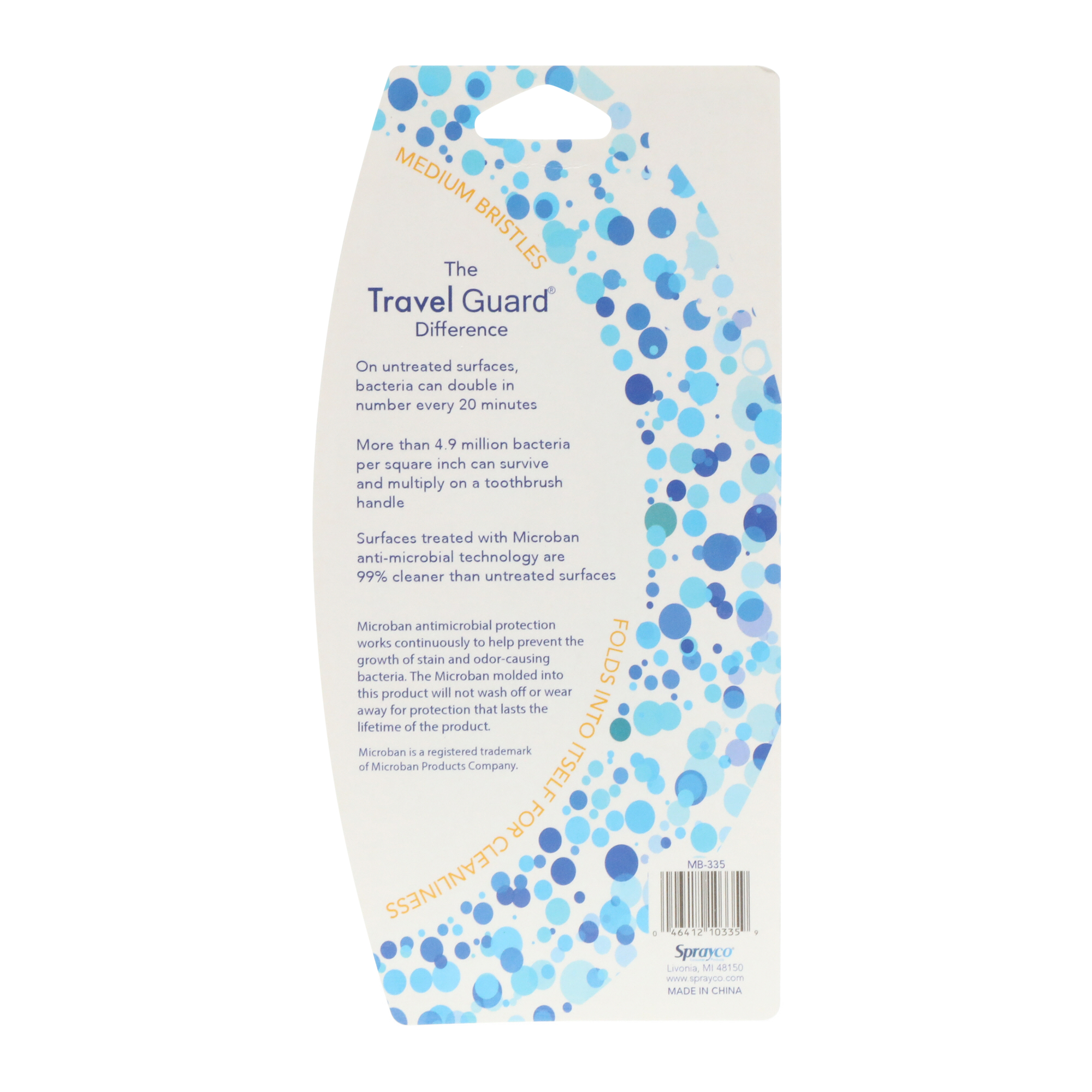 Travel Guard™ Folding Toothbrush