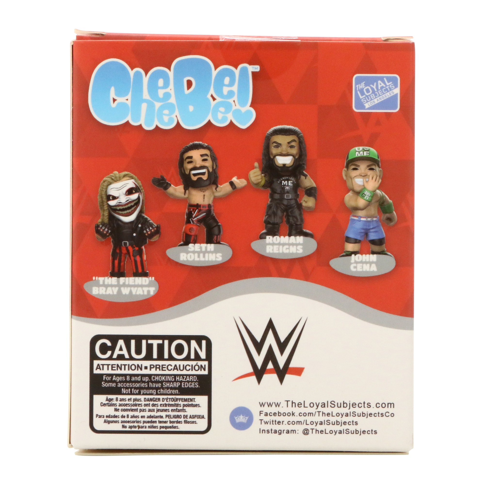 The Loyal Subjects Wwe® Cheebee Wrestling Figure 3in