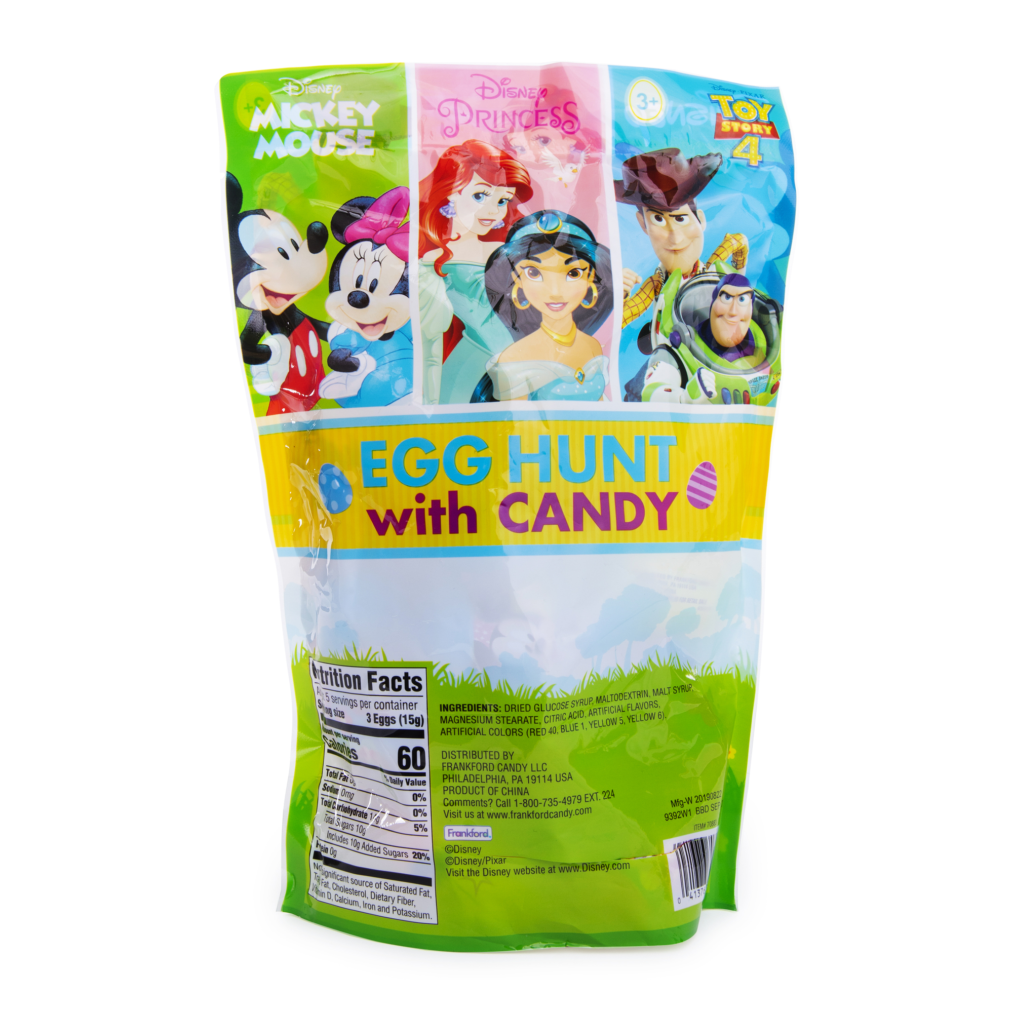 Disney© Egg Hunt Easter Eggs With Candy 16-Count Bag (Styles May Vary)