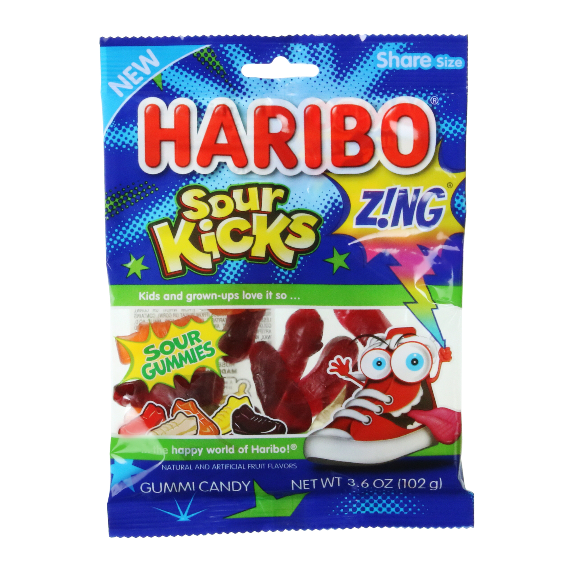 Haribo® Sour Kicks Gummi Candy 3.6oz