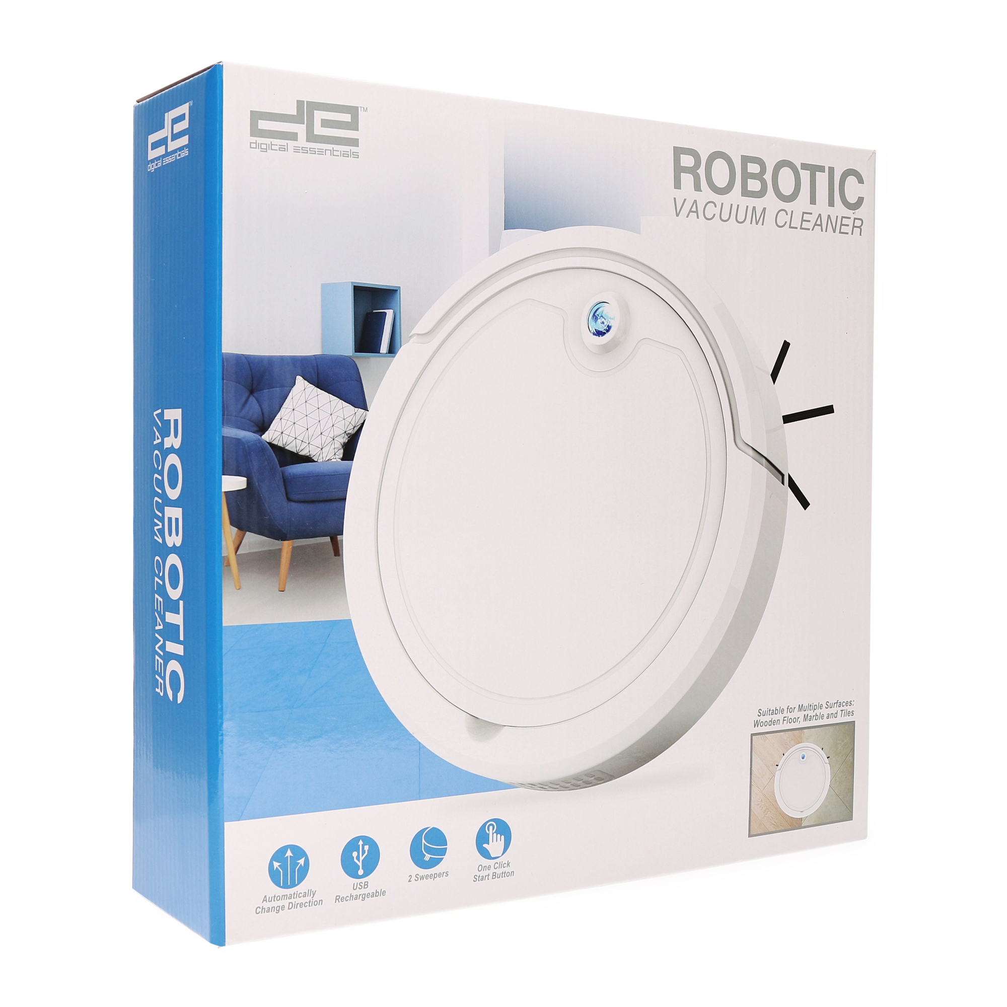 Digital Essentials™ Robotic Vacuum Cleaner