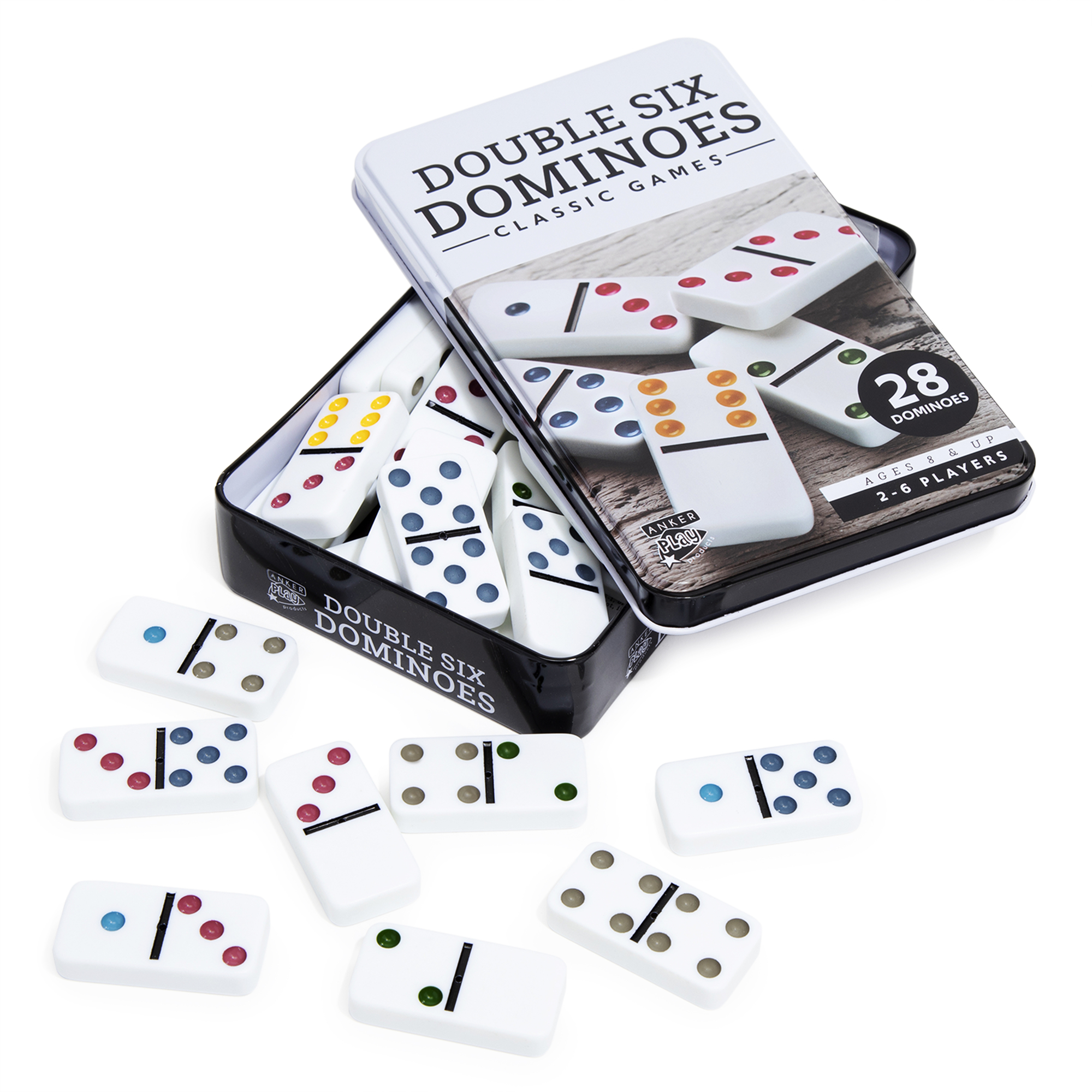 Double Six Dominoes Game