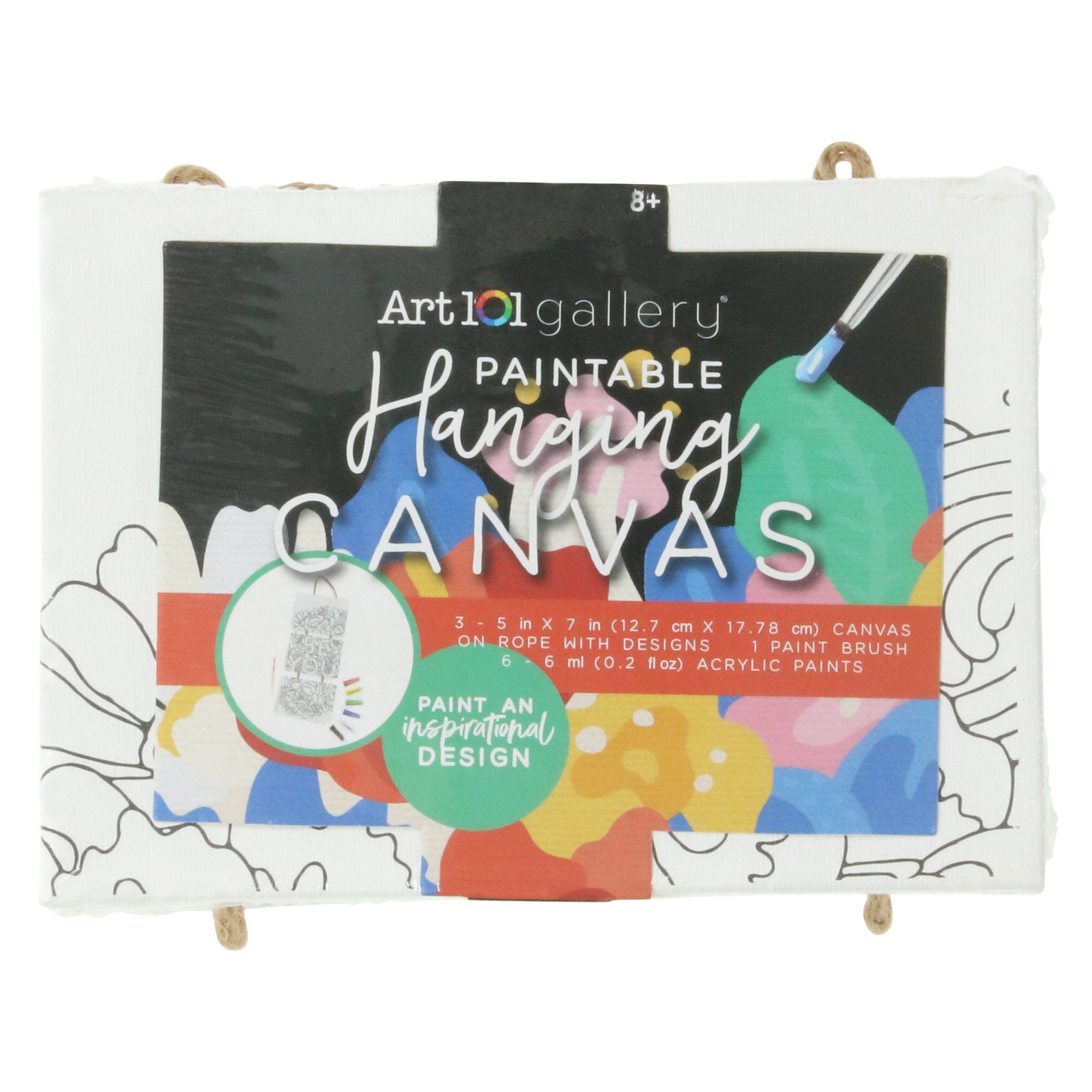 DIY Set Of 3 Mini Canvases Wall Art 5in x 7in