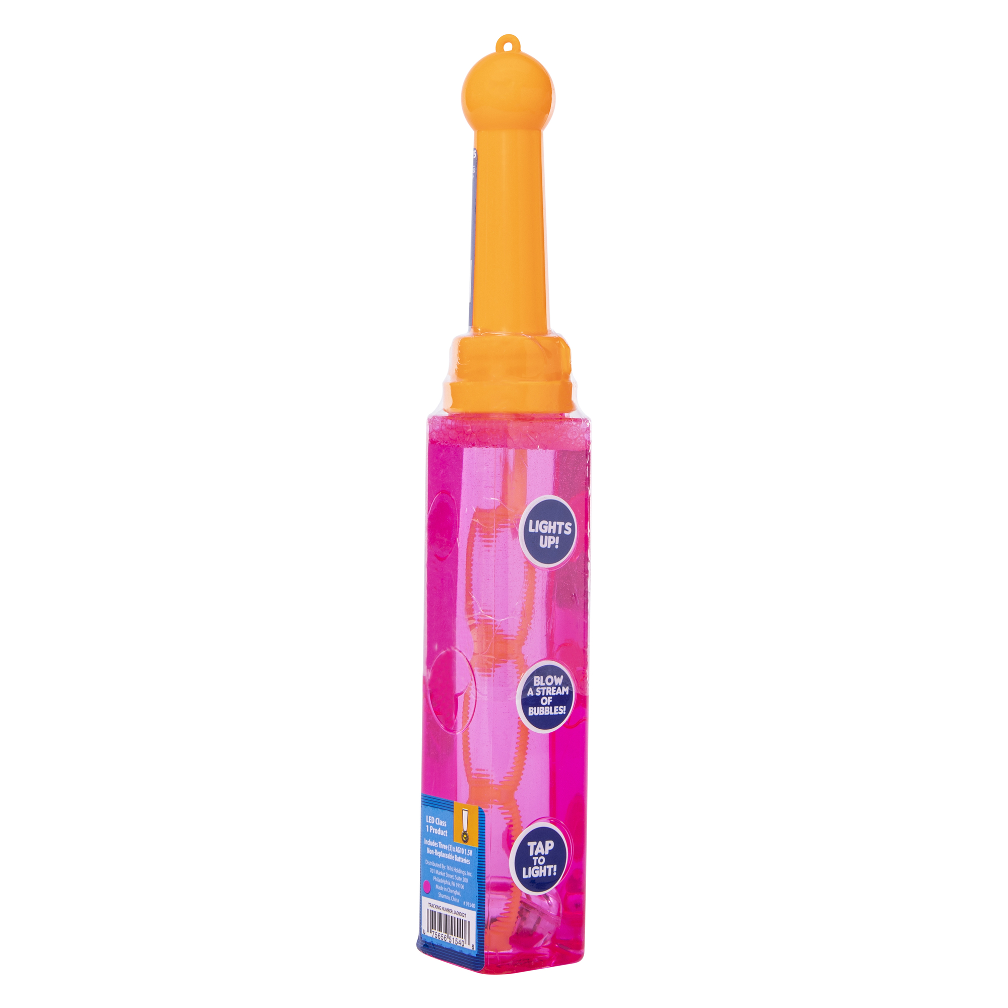 Light Up Bubble Wand - Pink