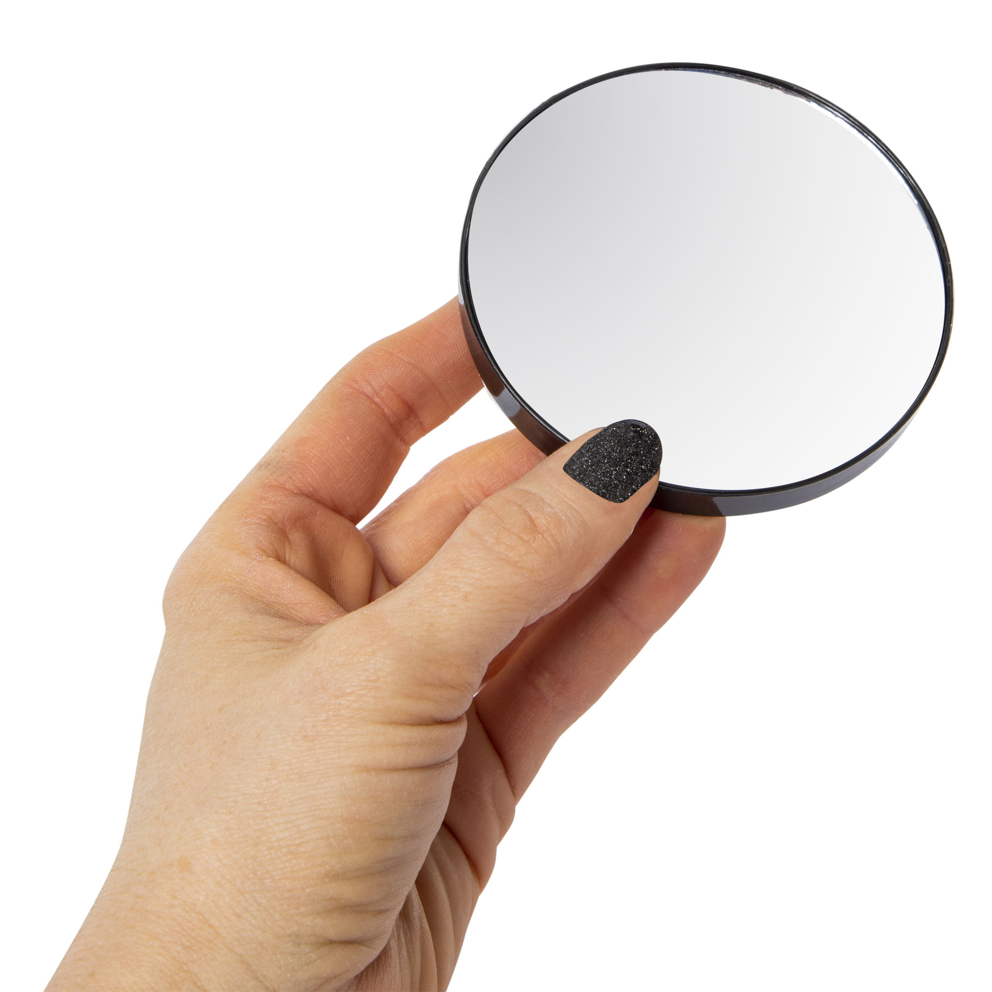 10X Magnifying Mirror With Suction Cup & Tweezers