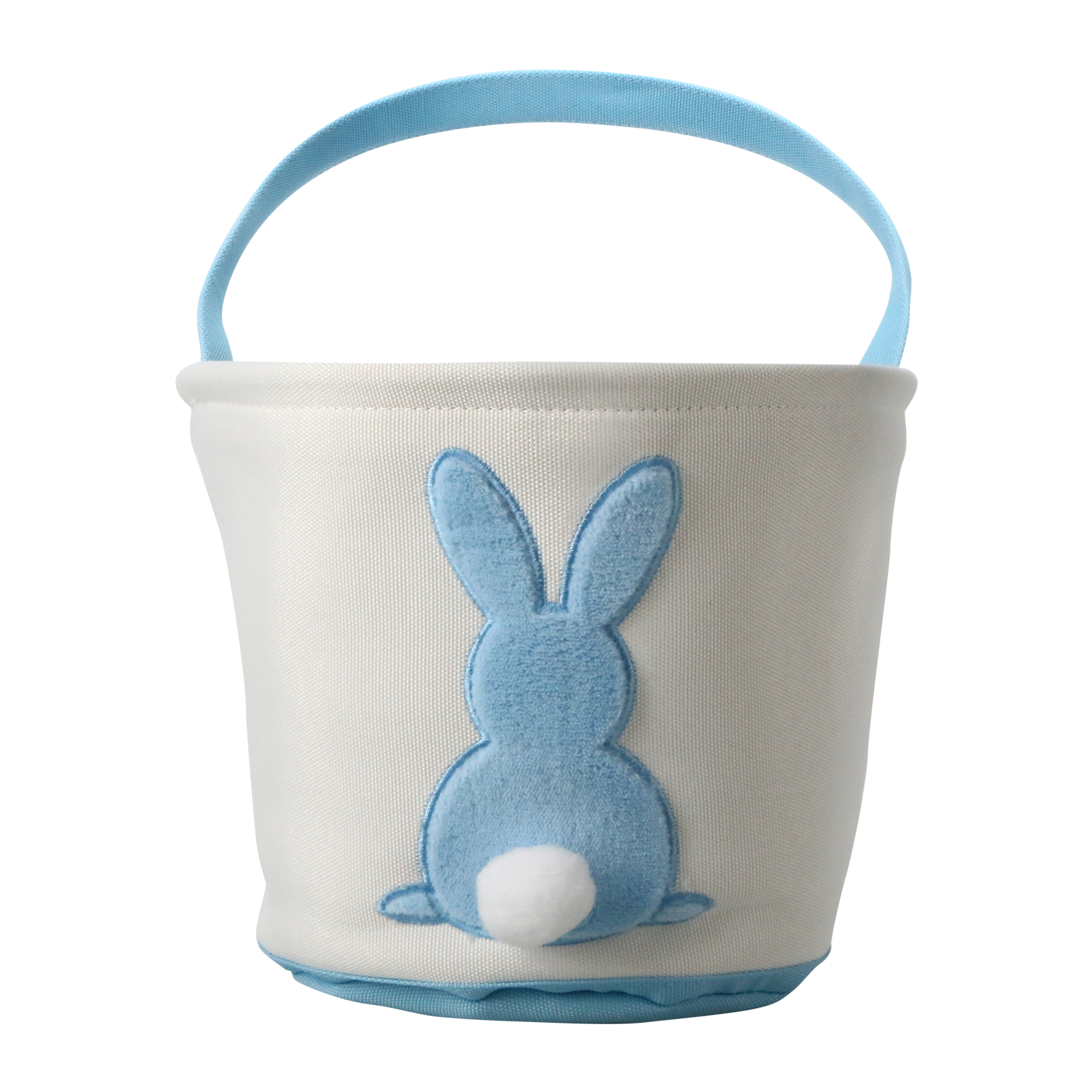 10in Bunny Butt Canvas Easter Basket