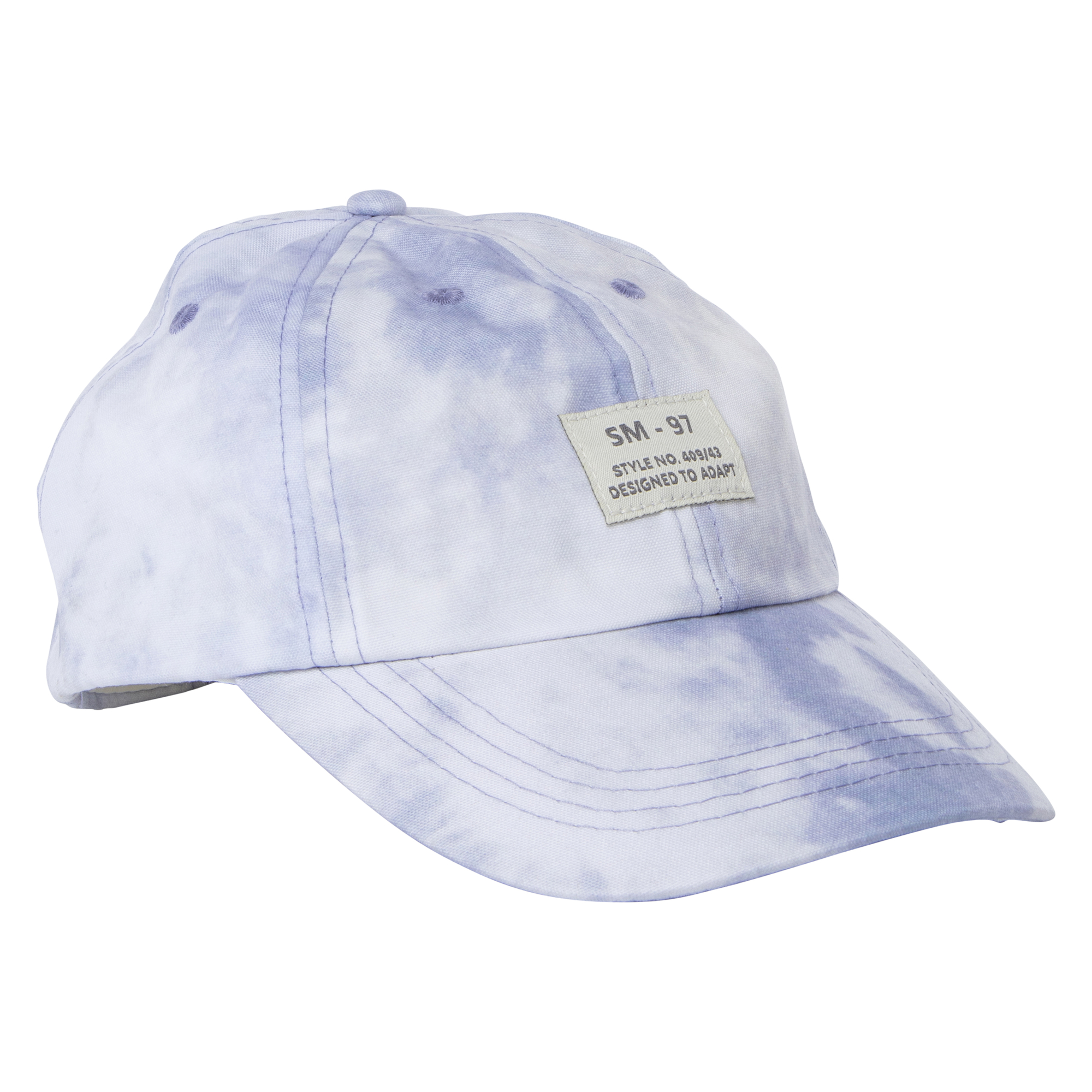 Tie Dye Baseball Cap With Utility Patch