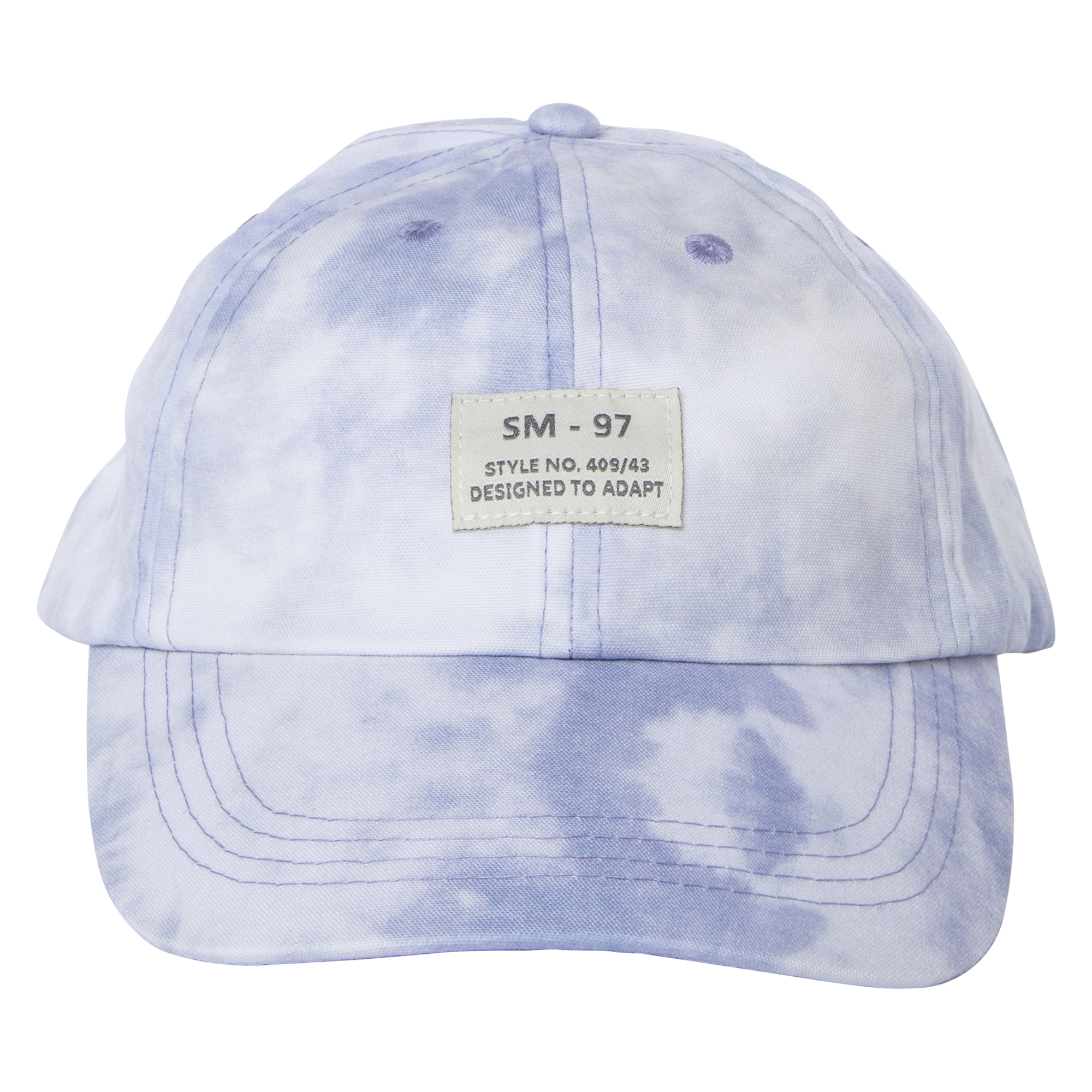 Tie Dye Baseball Cap With Utility Patch