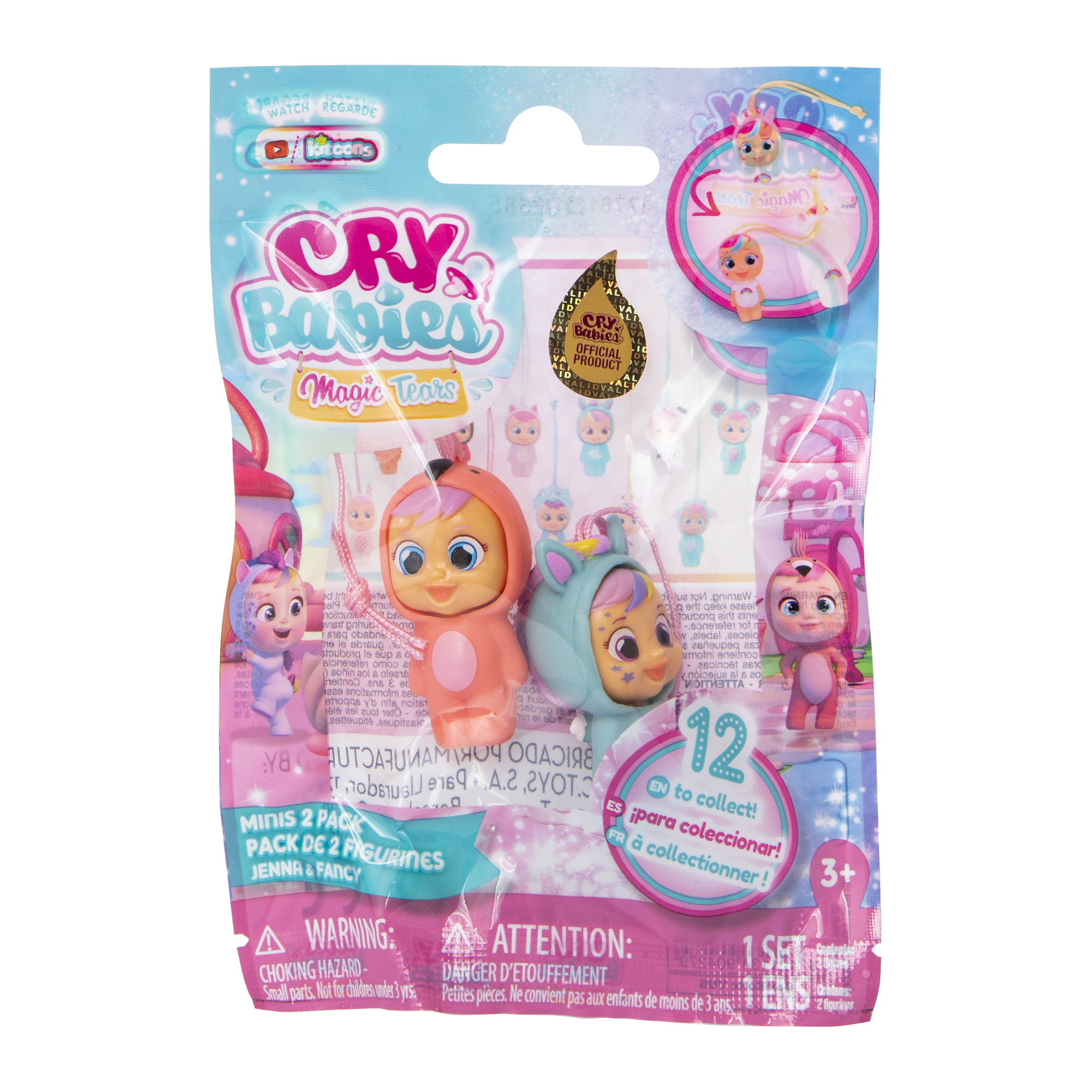 cry babies magic tears™ minis 2-pack | Five Below