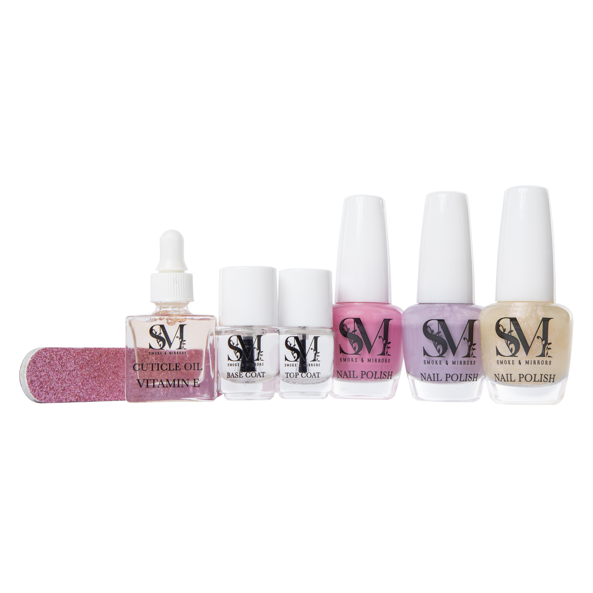 Smoke & Mirrors 7-Piece Perfect Manicure Set
