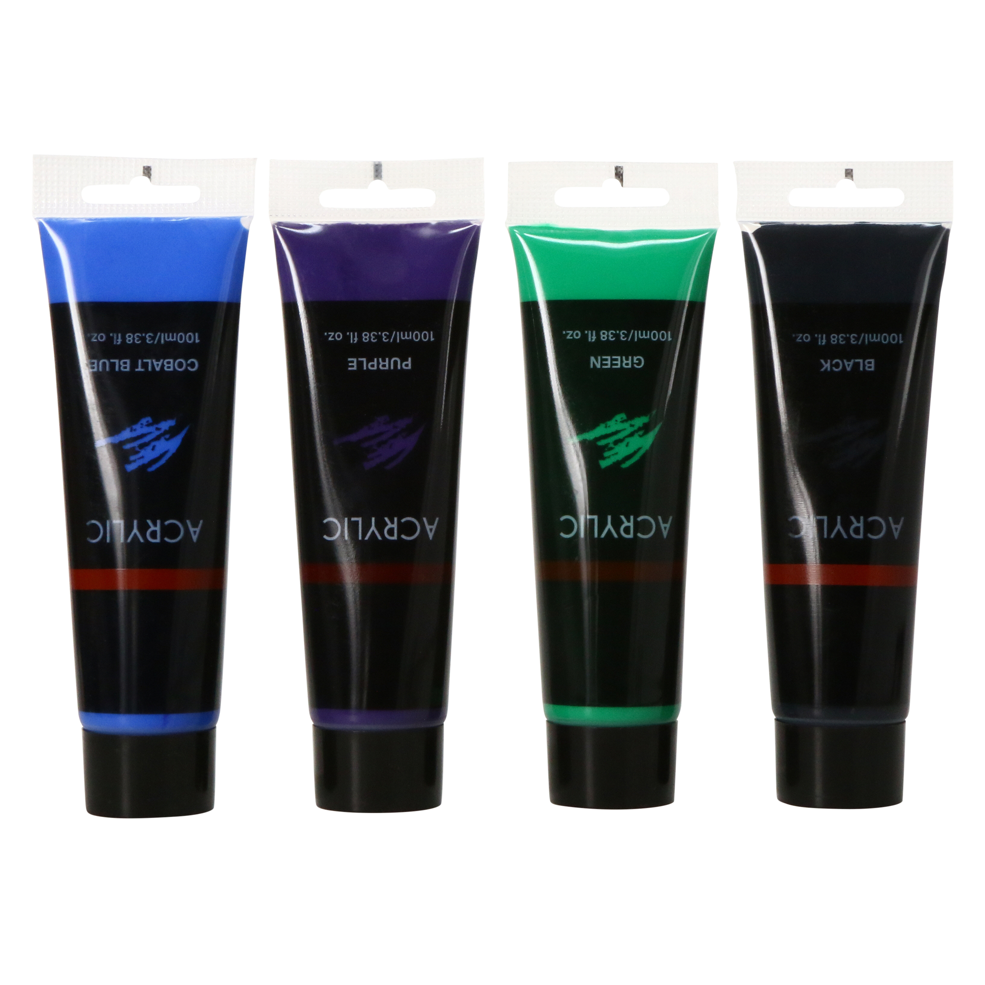 Acrylic Paint Tubes 4-Count