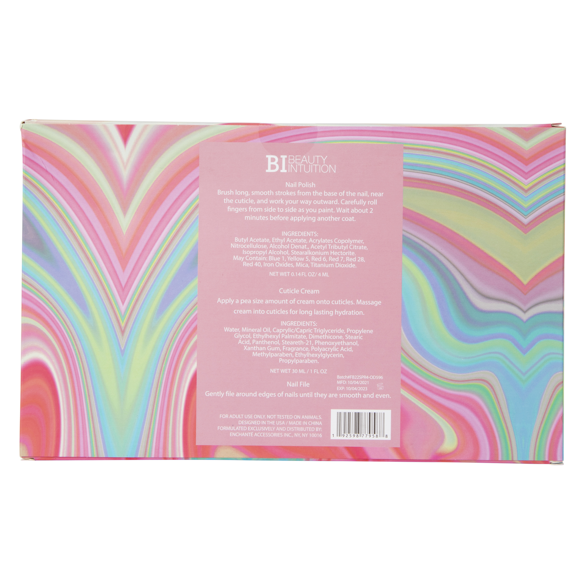 Beauty intuition 'Nailed It' Nail Care Essentials 8-Piece Set