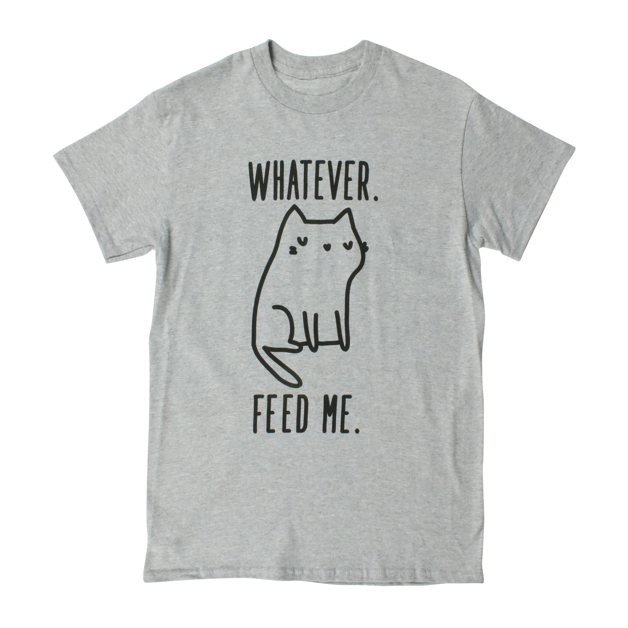 'Whatever. Feed Me' Cat Graphic Tee