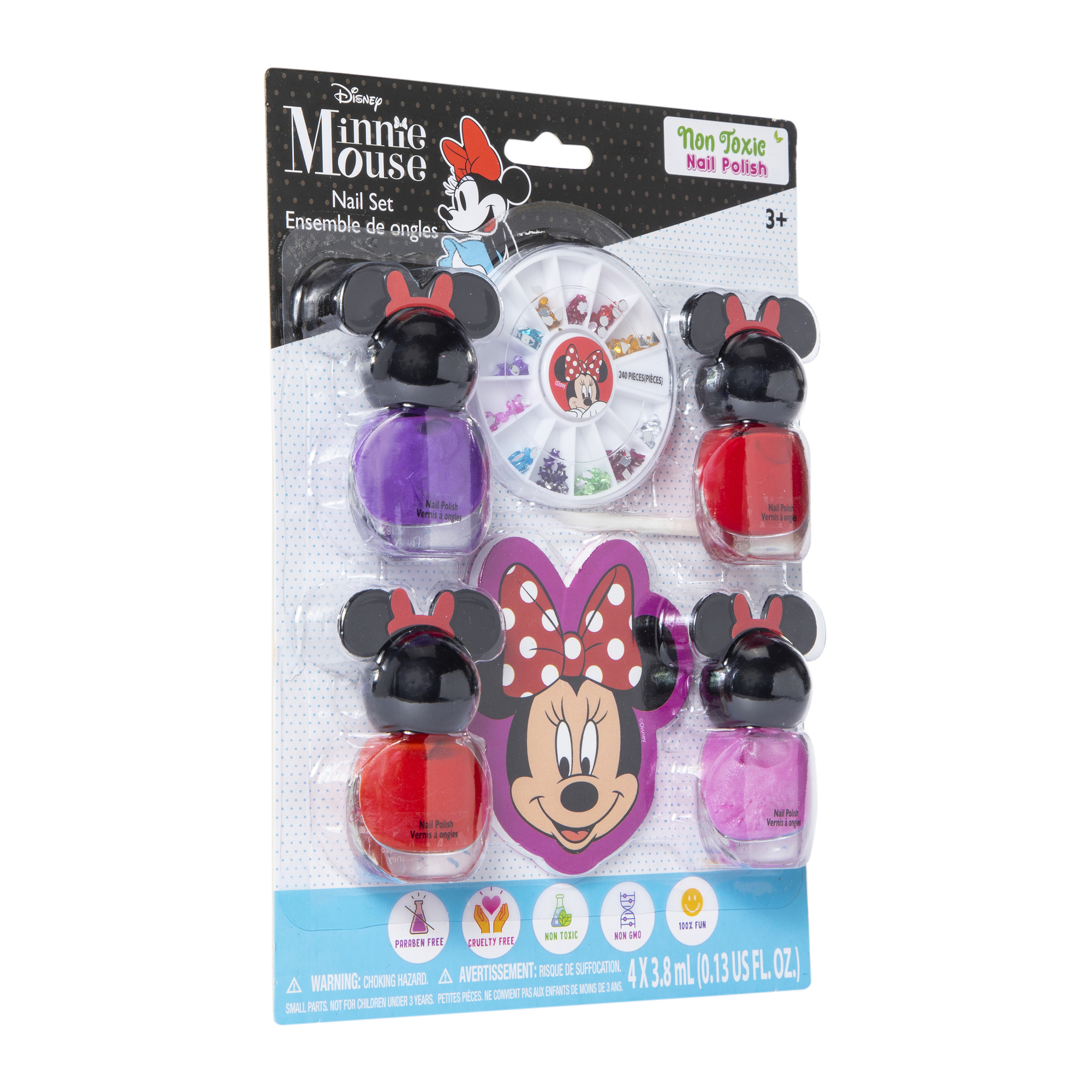 Disney Minnie Mouse Nail Polish Set
