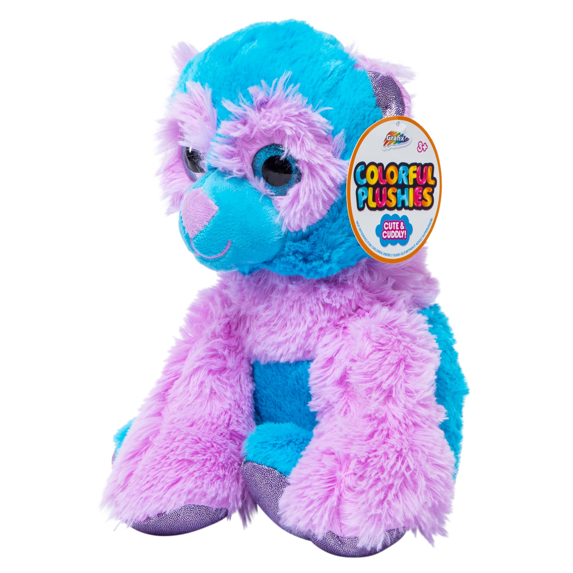 Grafix® Colorful Plushies 11in