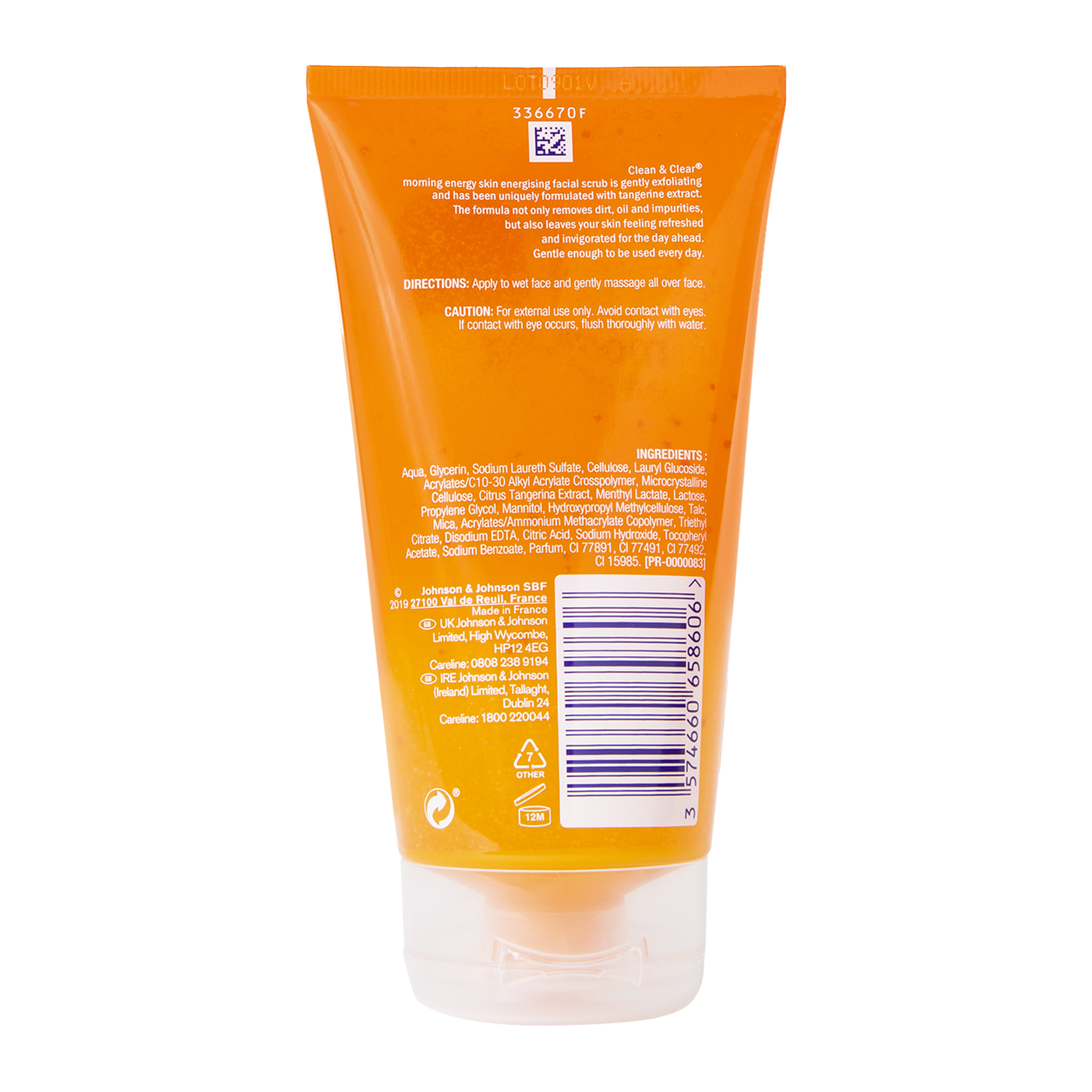Clean & Clear® Morning Energy Daily Facial Scrub 5oz