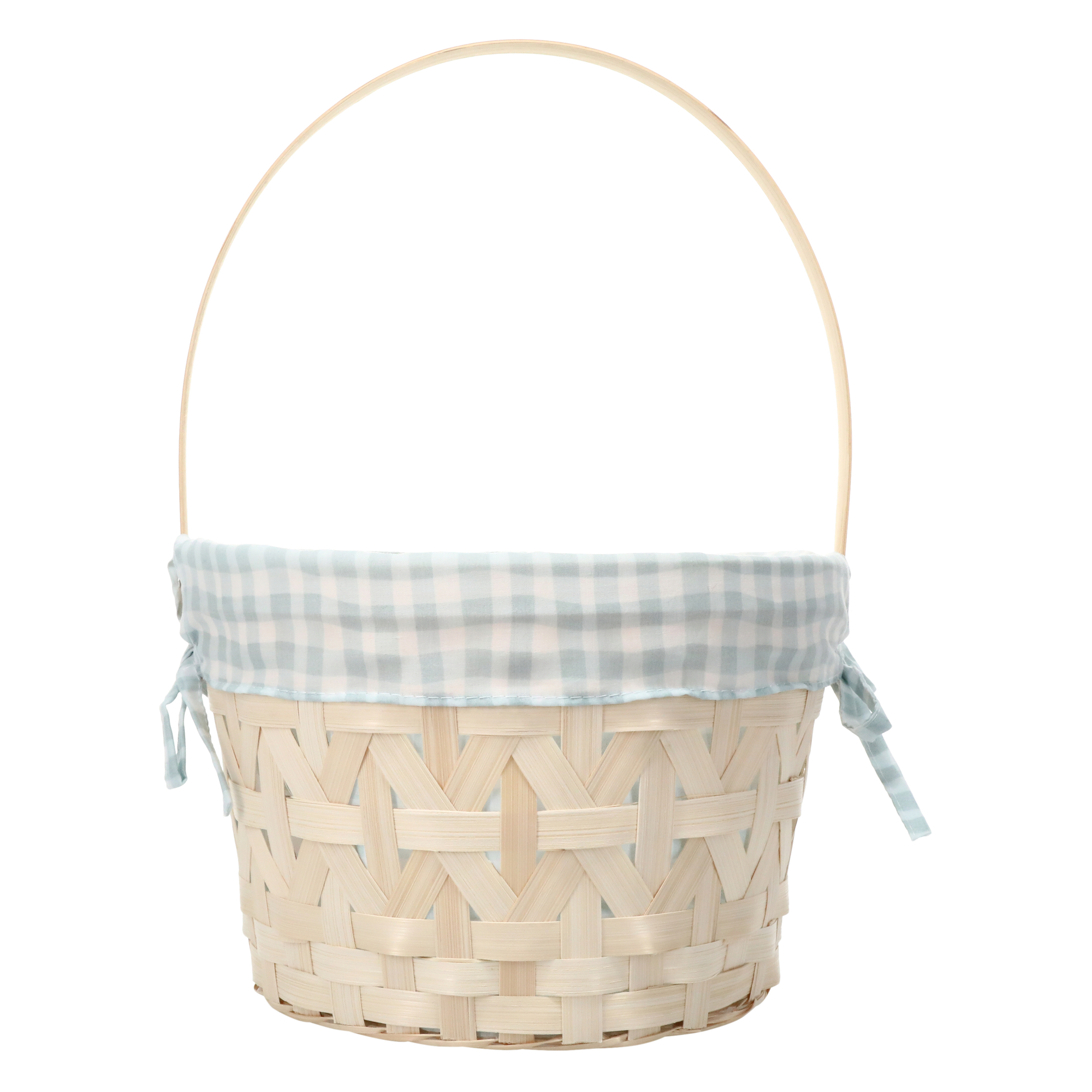 Fabric-Lined Easter Basket 10in