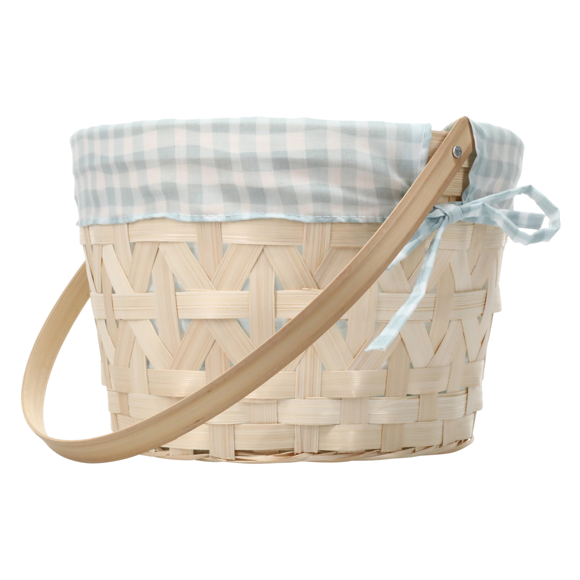 Fabric-Lined Easter Basket 10in