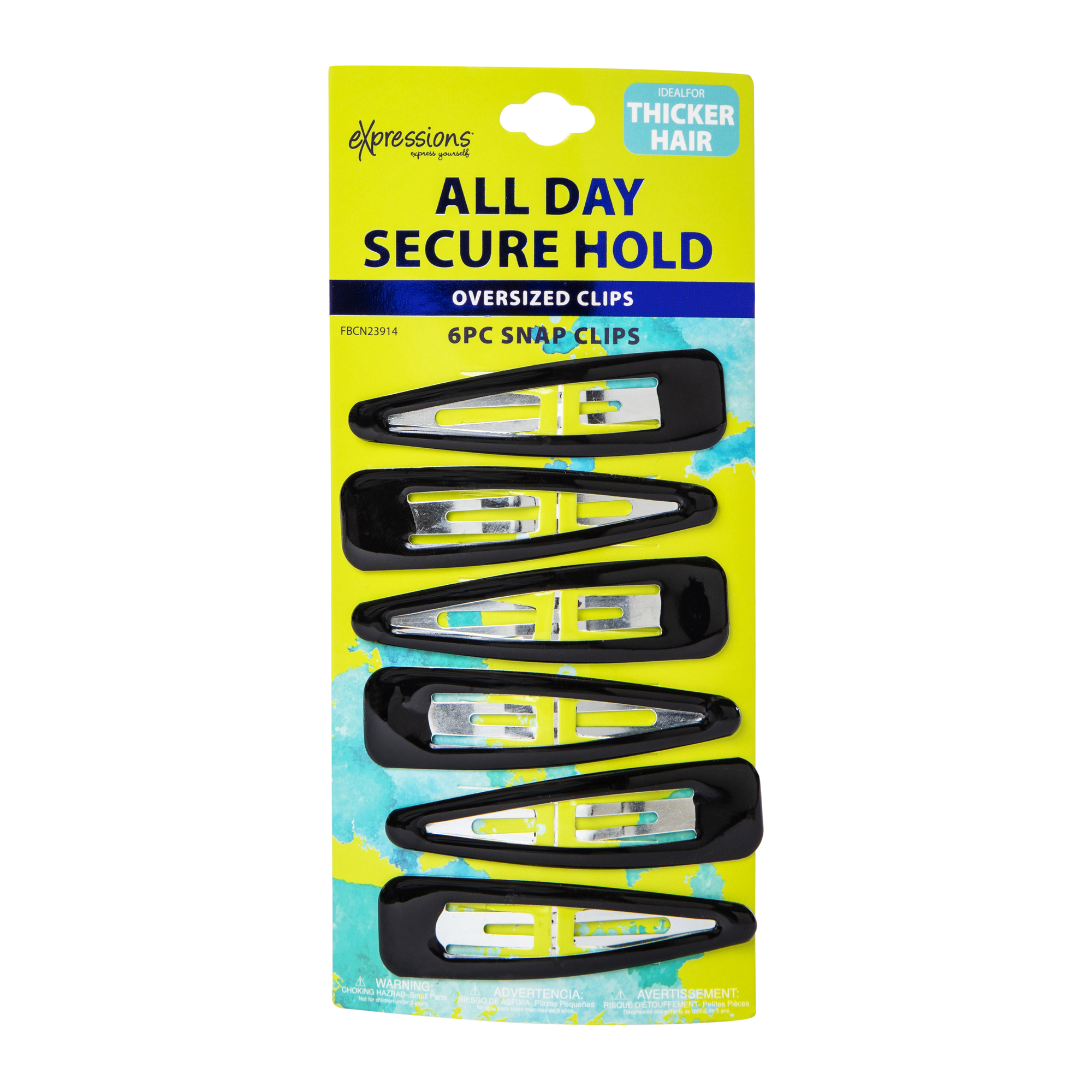 XL snap clips 6-count