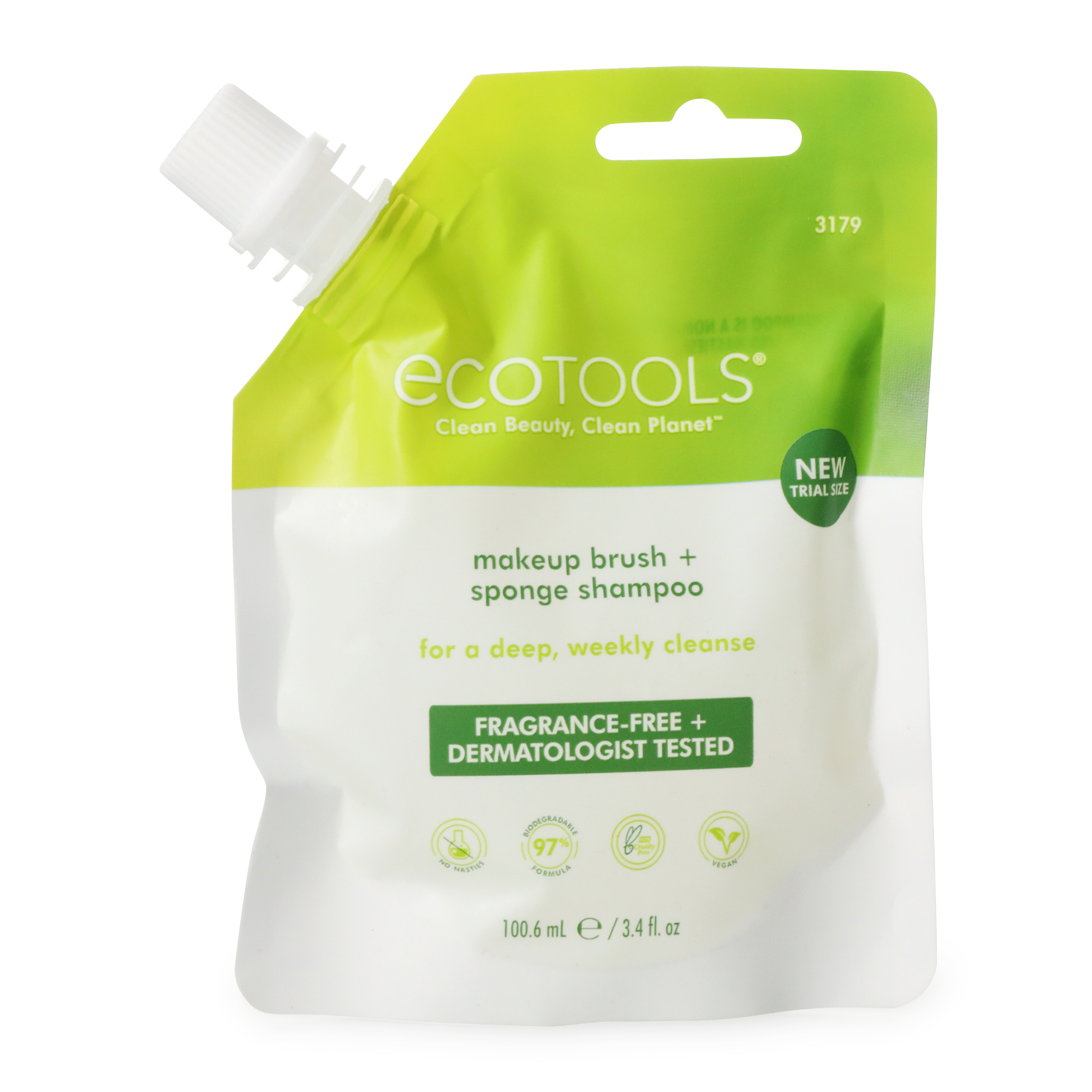 Ecotools® Makeup Brush & Sponge Shampoo 3.4oz