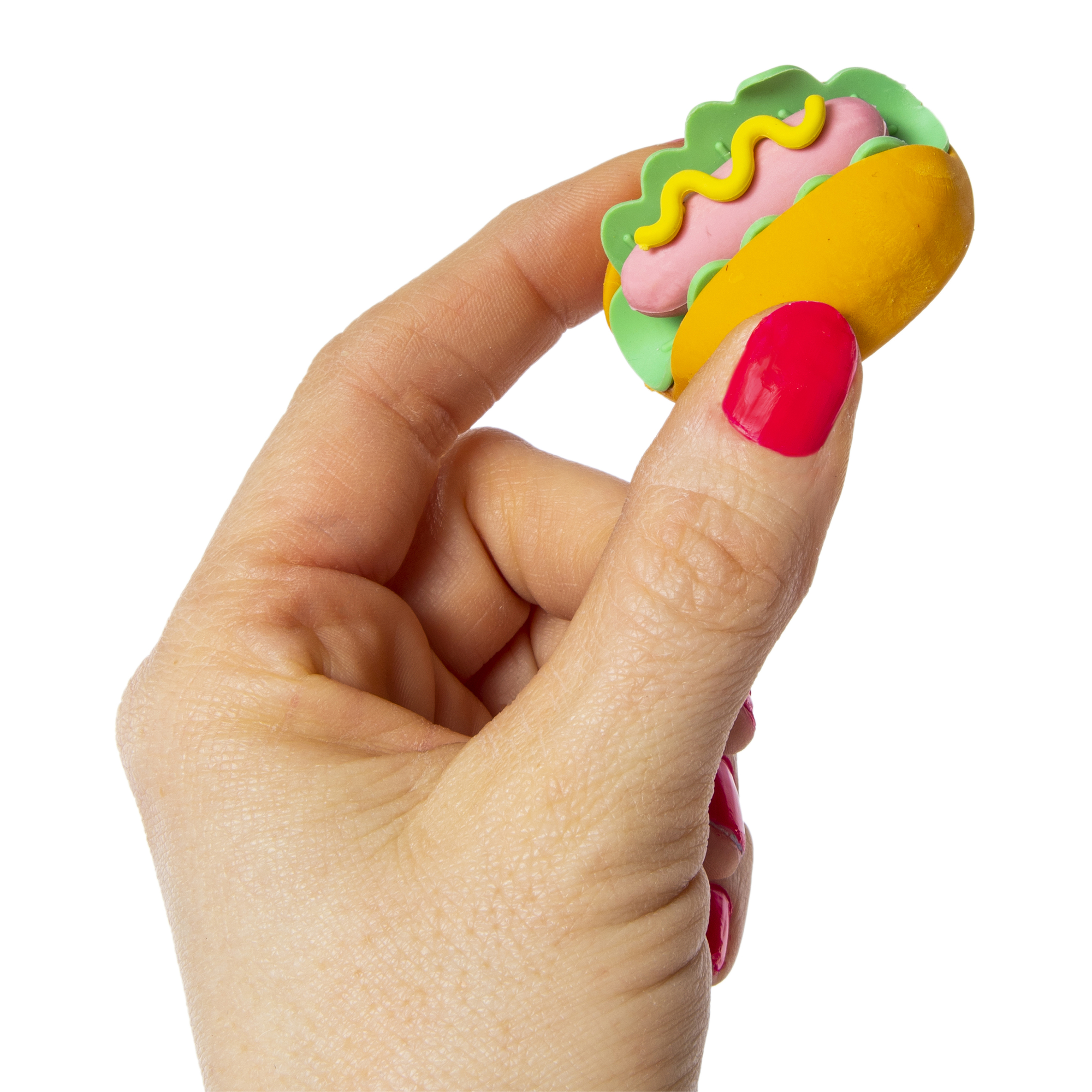 5-Count 3D Eraser Set - Breakfast