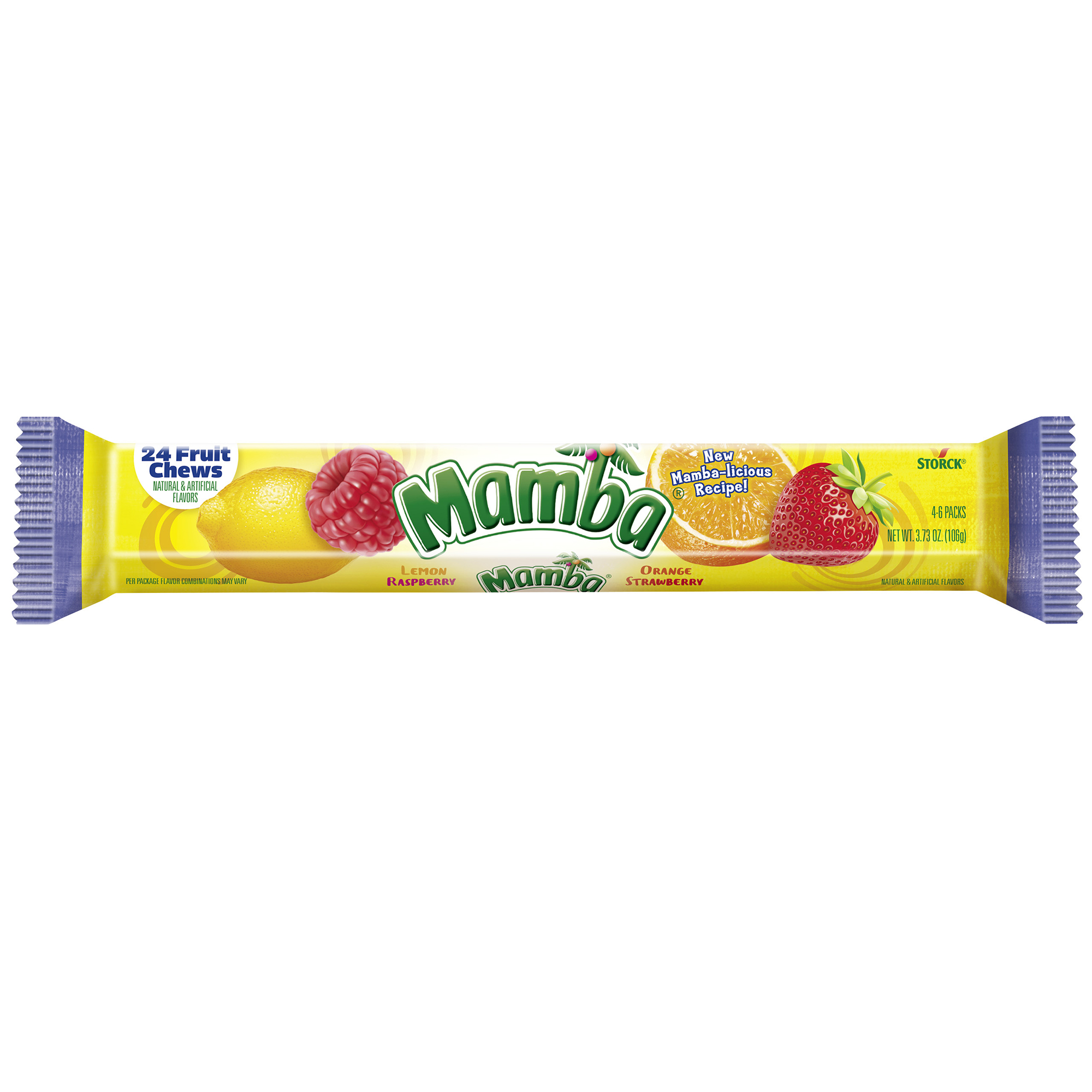 Mamba® Original 24 Fruit Chews 3.73oz