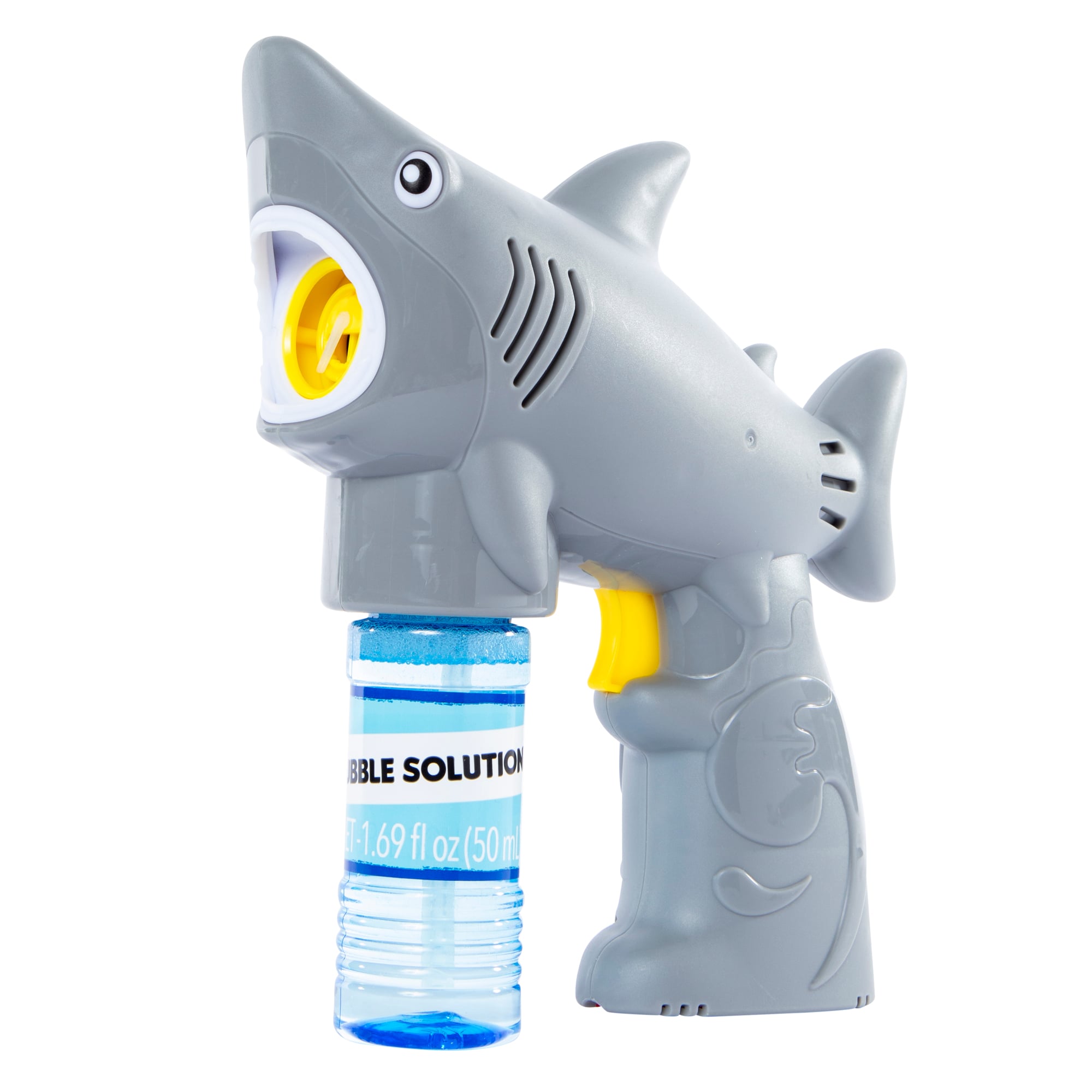 Shark Bubble Blaster Toy w/ Bubble Solution