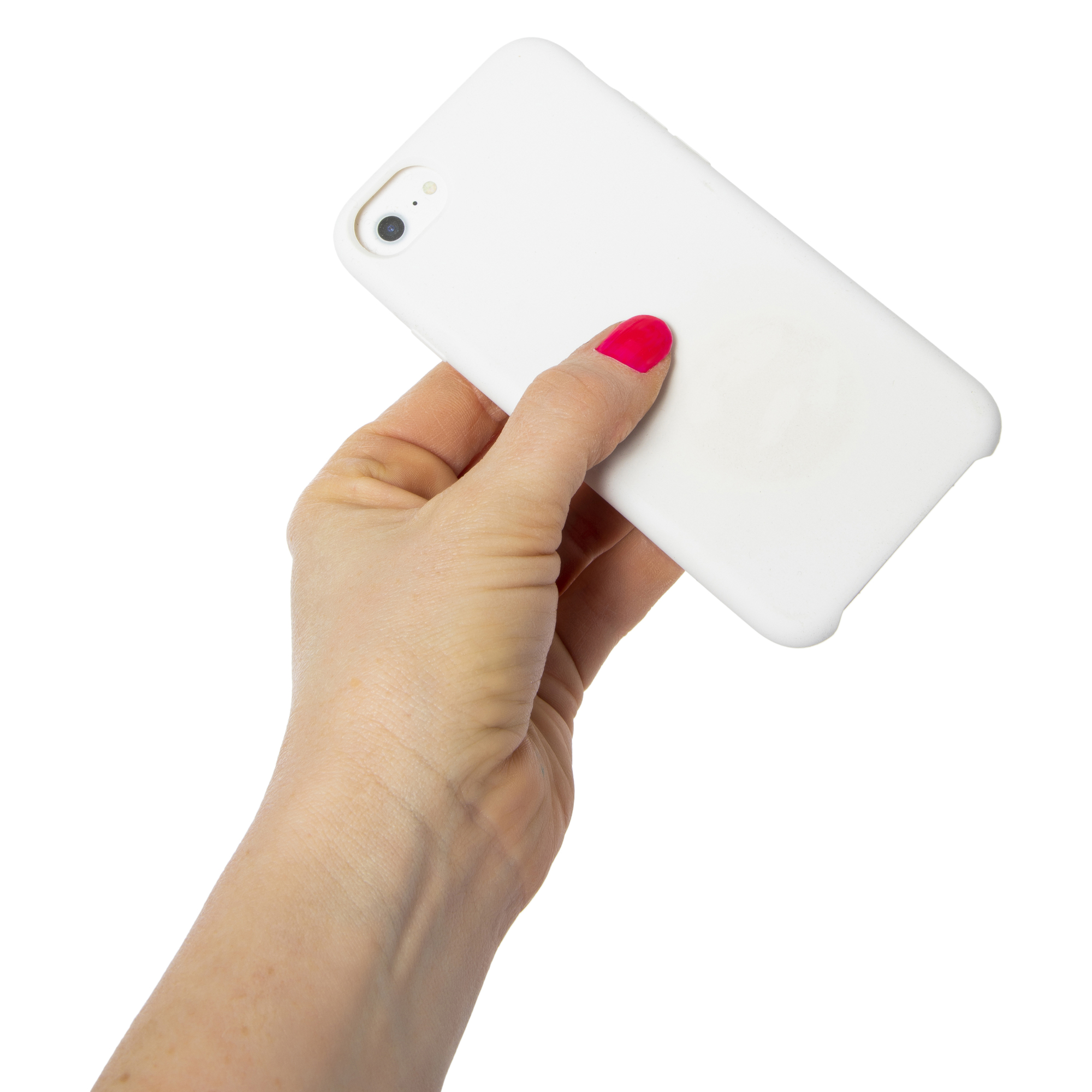 iPhone Se®/8®/7®/6® Silicone Case - White