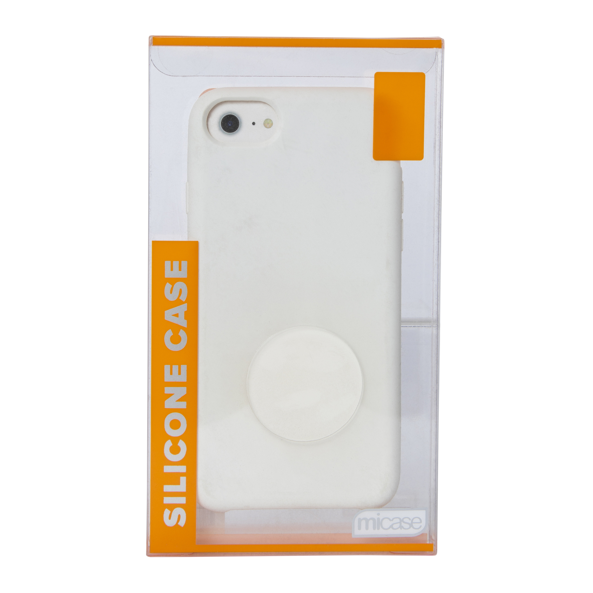 iPhone Se®/8®/7®/6® Silicone Case - White