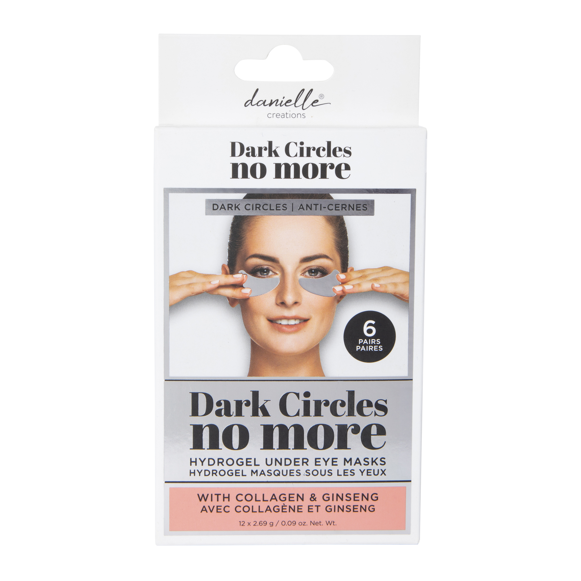 Dark Circles No More - Hydrogel Undereye Masks, 6 Pairs