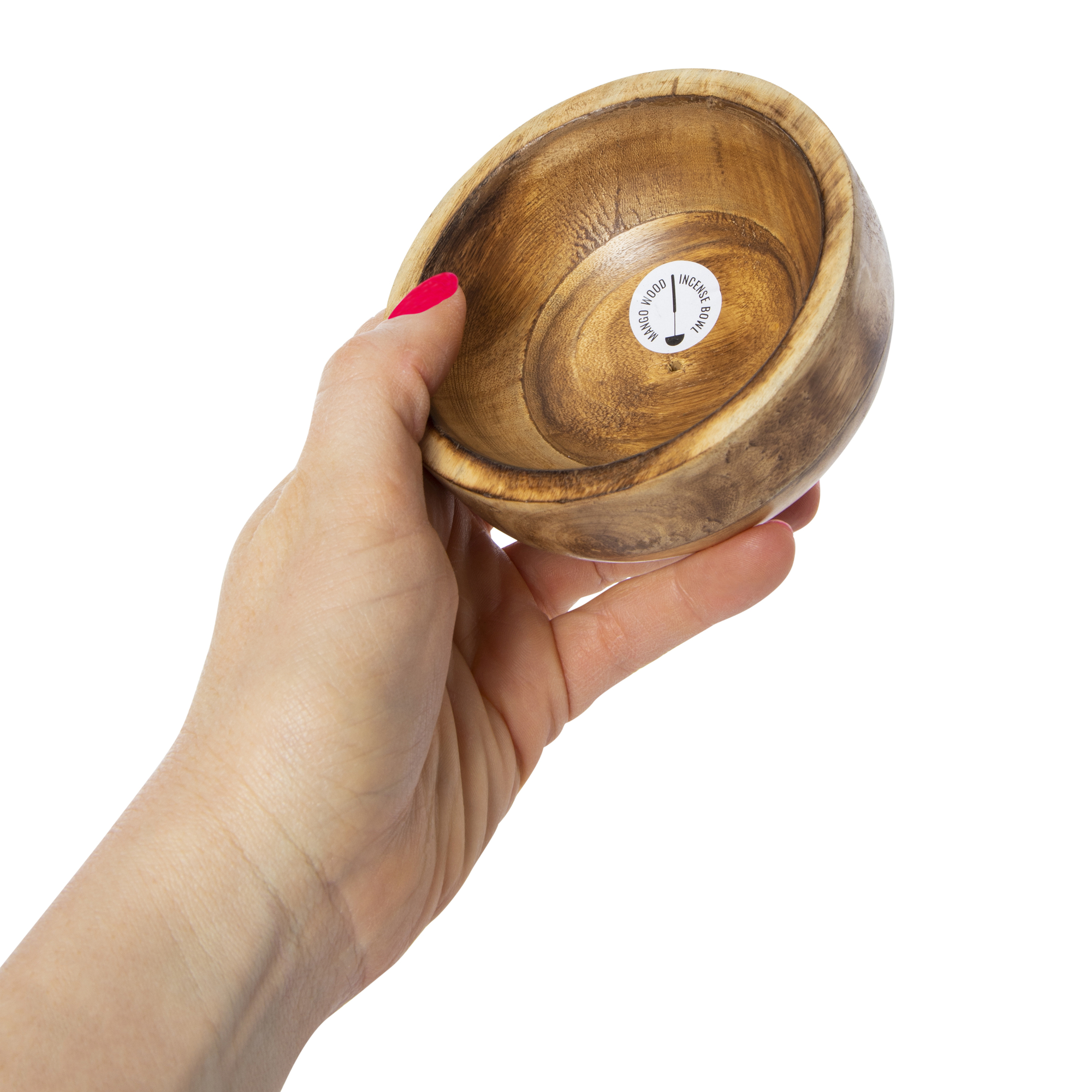 Wooden Bowl incense Holder