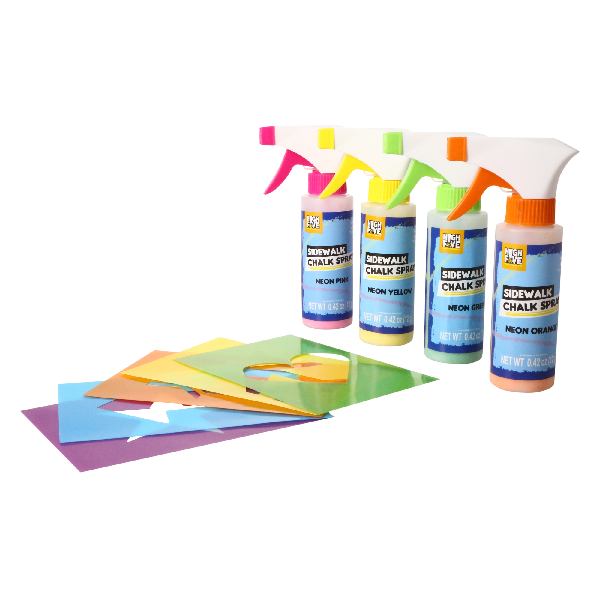 Sidewalk Chalk Spray 4-Count