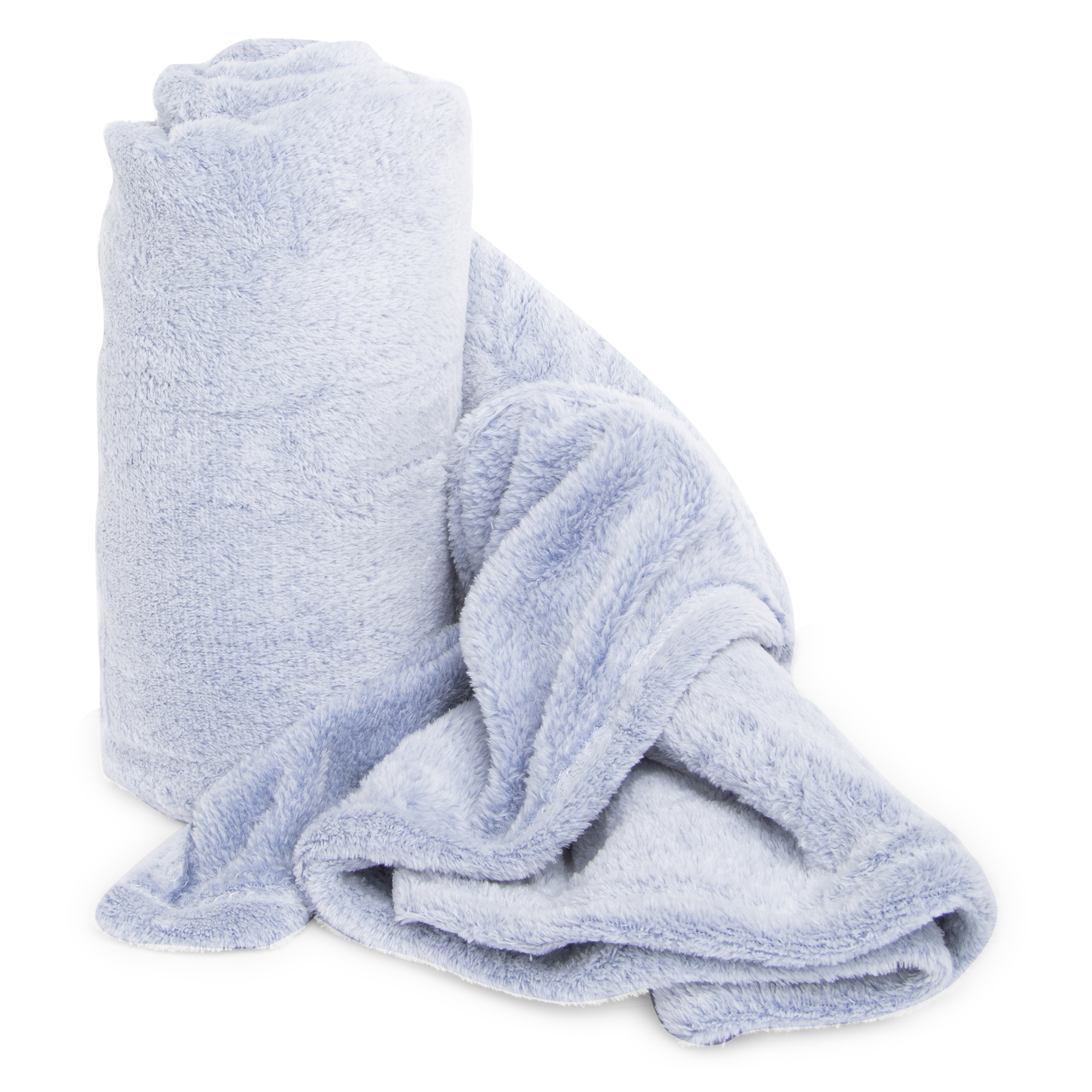 Marled Plush Blanket 50in x 60in