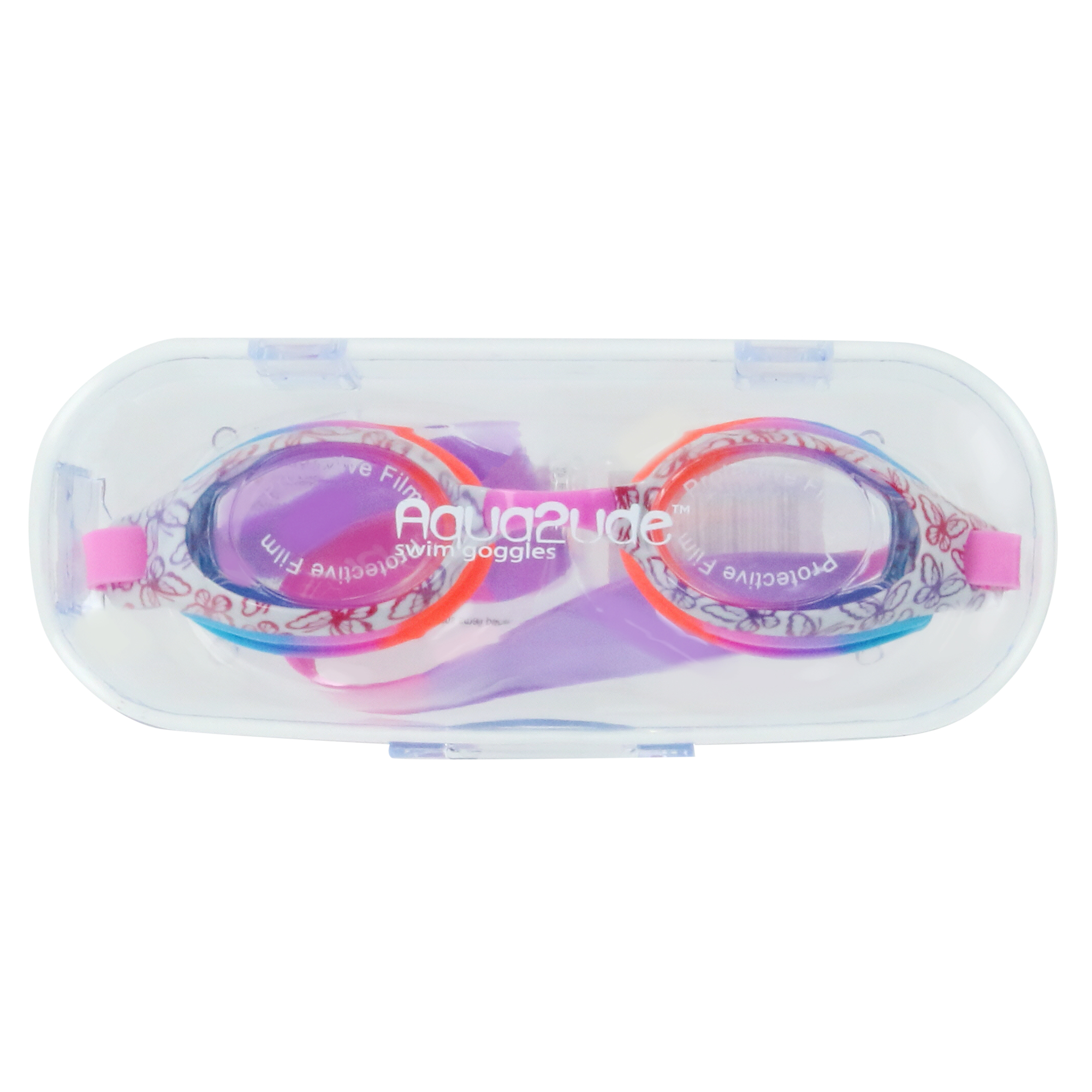 Girl's Printed Swim Goggles