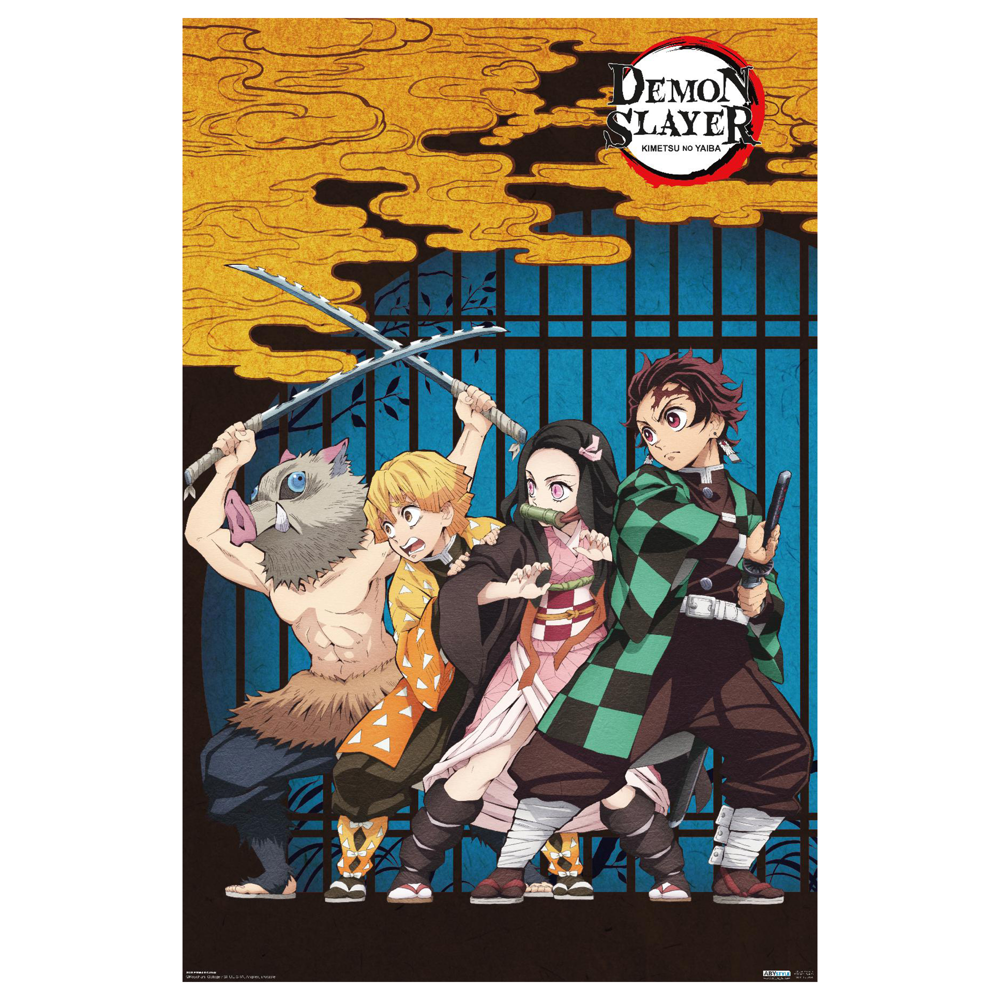 Demon Slayer: Kimetsu No Yaiba™ Group Poster 22.375in x 34in