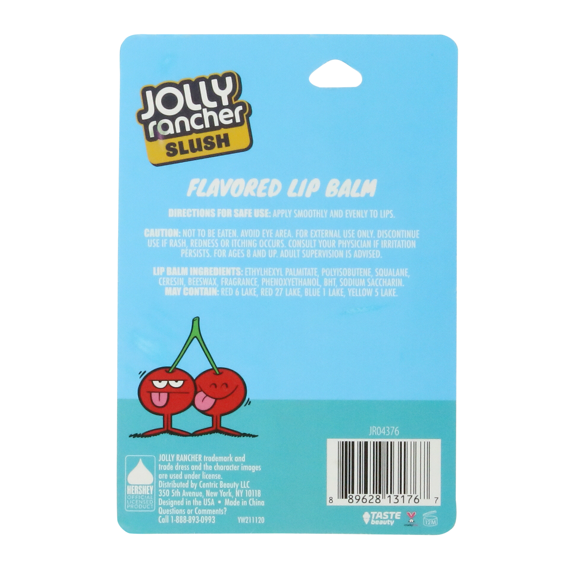 Jolly Rancher Slush Cherry Flavored Lip Balm 0.18oz